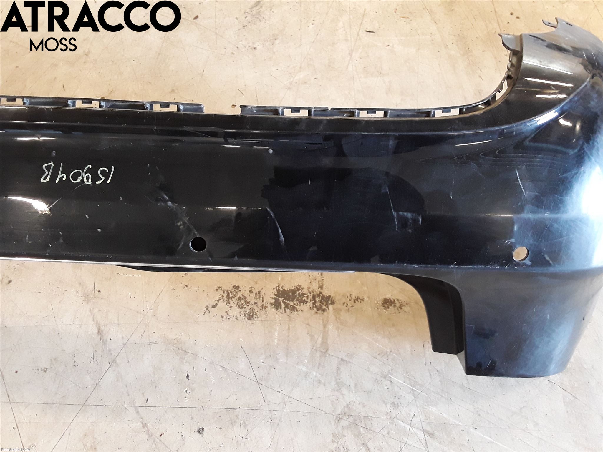 Mercedes-Benz MB B-KLASS (W246/W242) 12-19 Støtfanger Bak