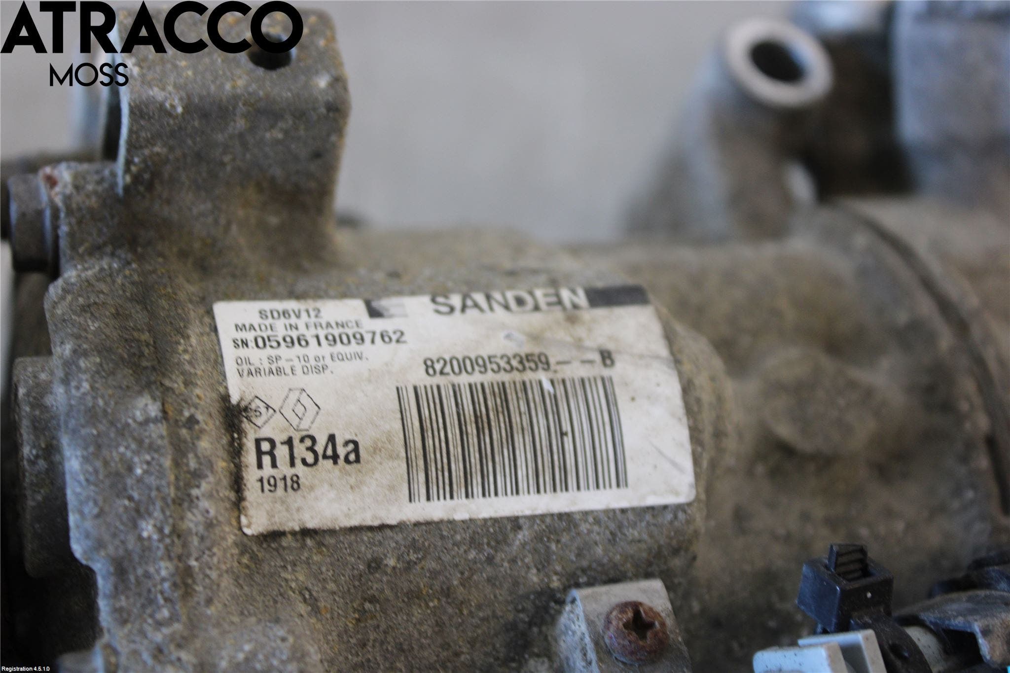 Renault KANGOO II 15-21 Varme Ac Kompressor