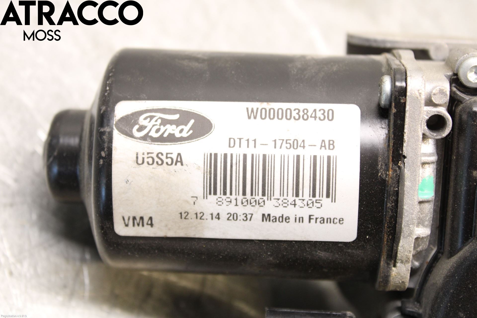 Ford TRANSIT/TOURNEO CONNECT 13-22 Viskermotor Frontrute