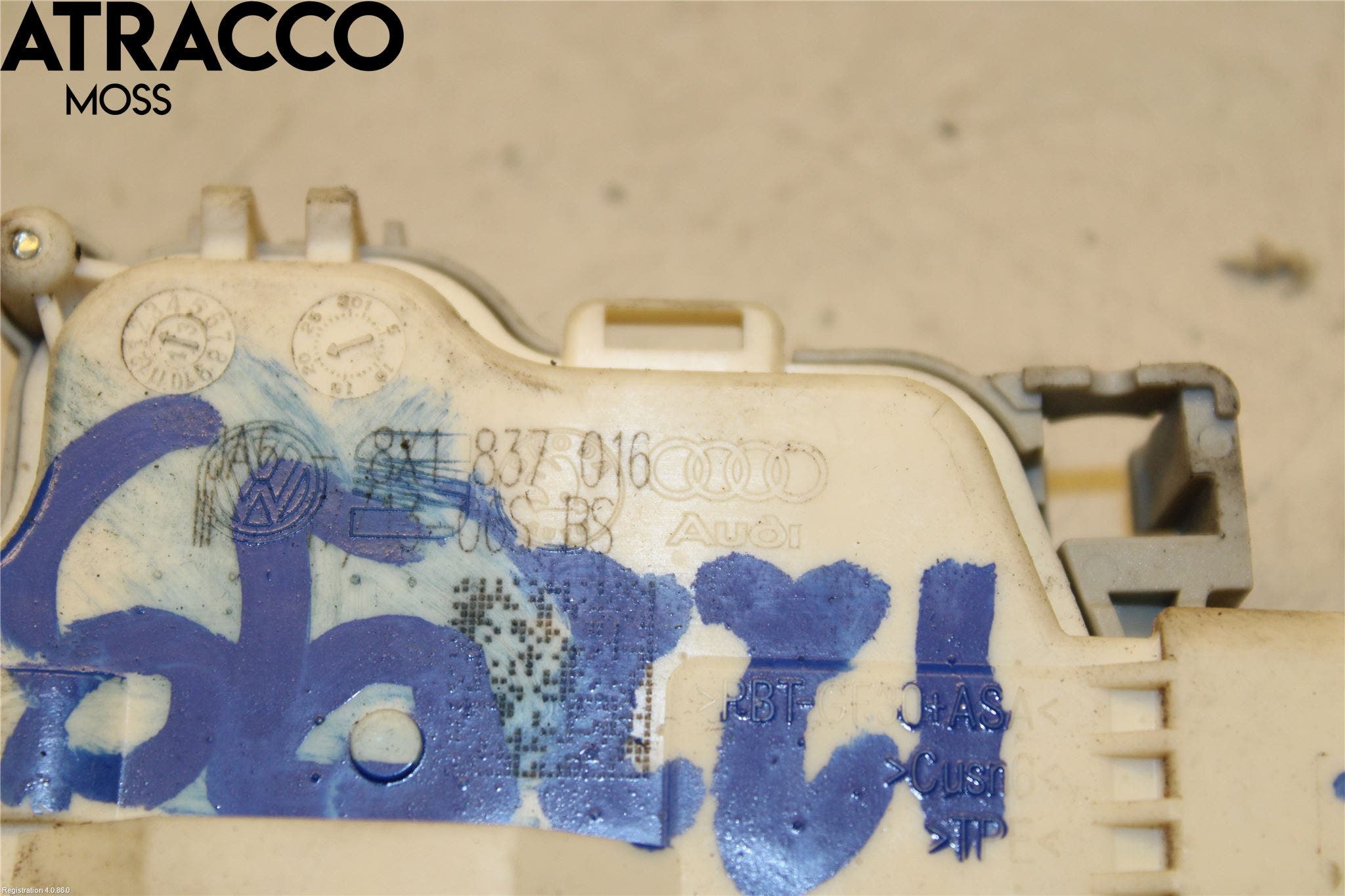 Audi A1/S1 11-18 Dørlås - Låsekasse