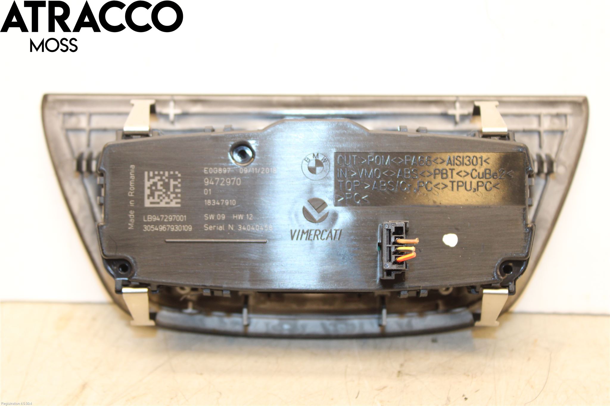 BMW 5 G30/G31/F90 17-23 Bryter Hovedlys