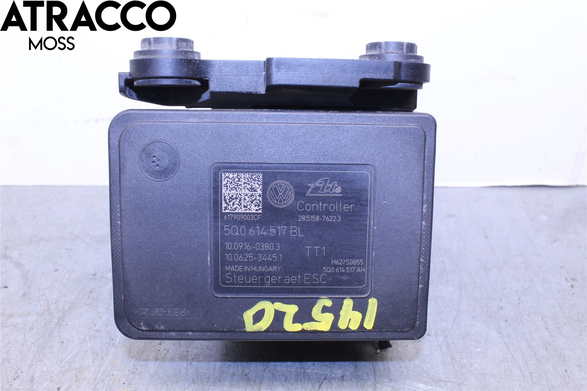 Volkswagen VW GOLF / E-GOLF VII 13-20 Abs Hydraulikkaggregat