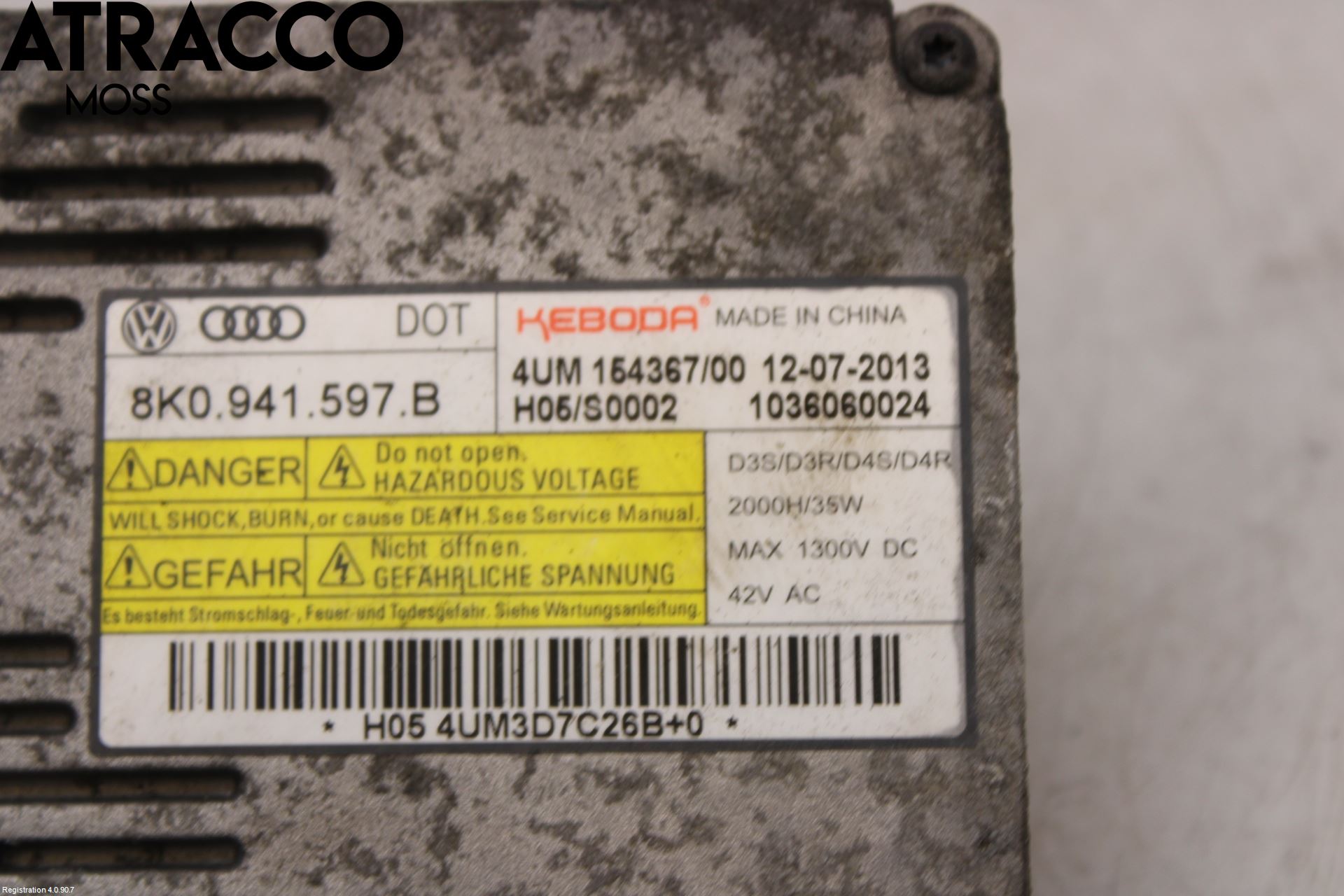 Audi A3/S3 05-13 Styreenhet Xenon