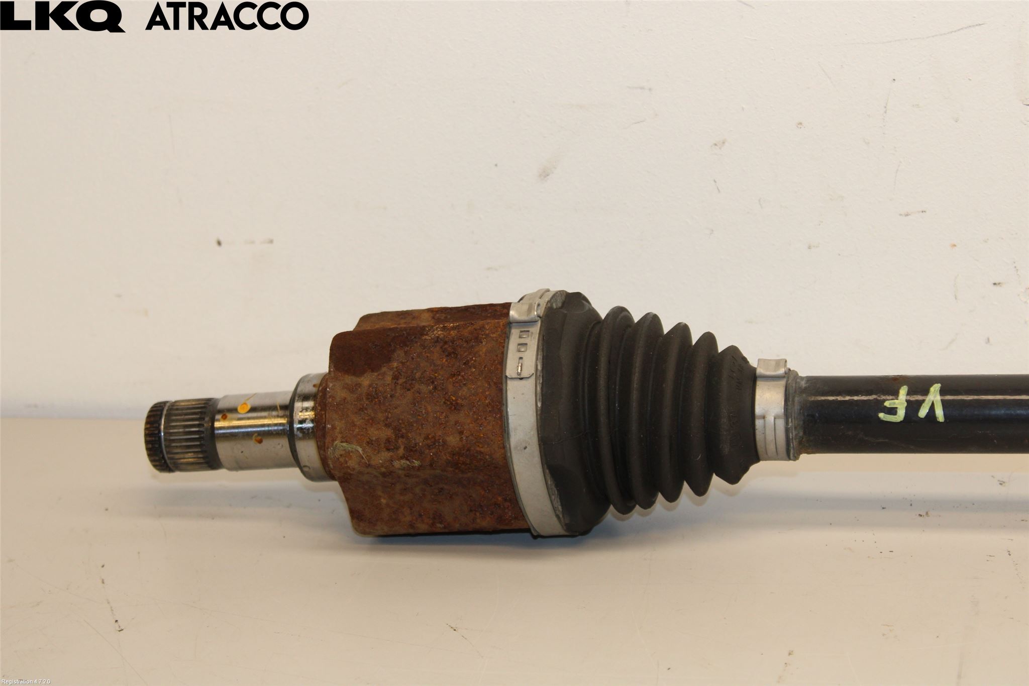 Volkswagen VW UP! / E-UP! Drivaksel Foran Kompl Venstre