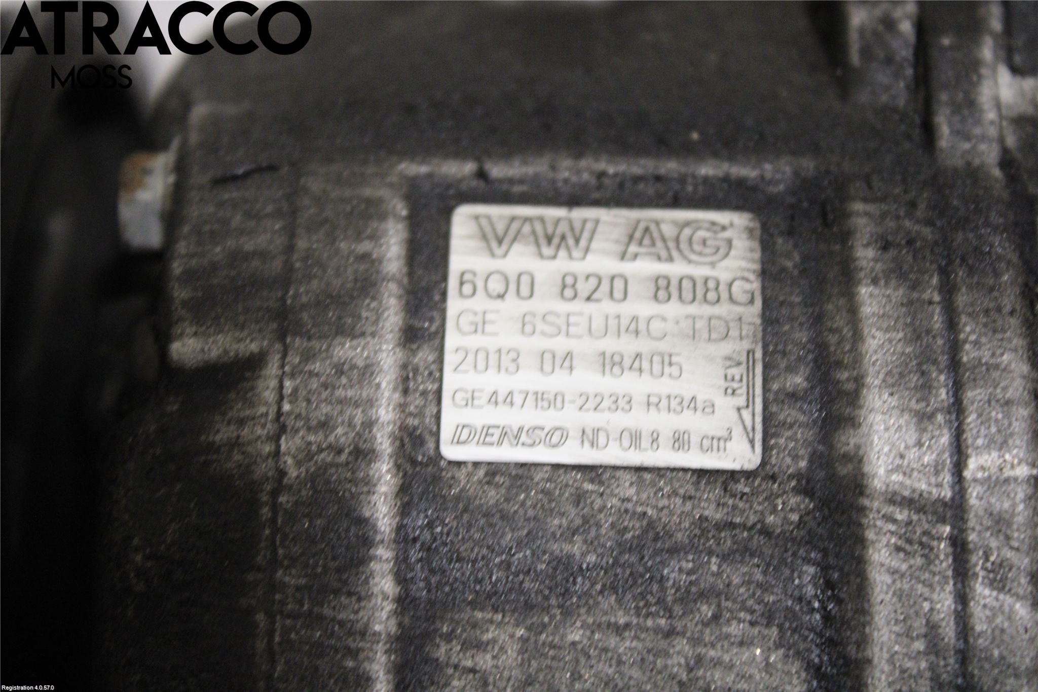 Volkswagen VW POLO 10-17 Varme Ac Kompressor