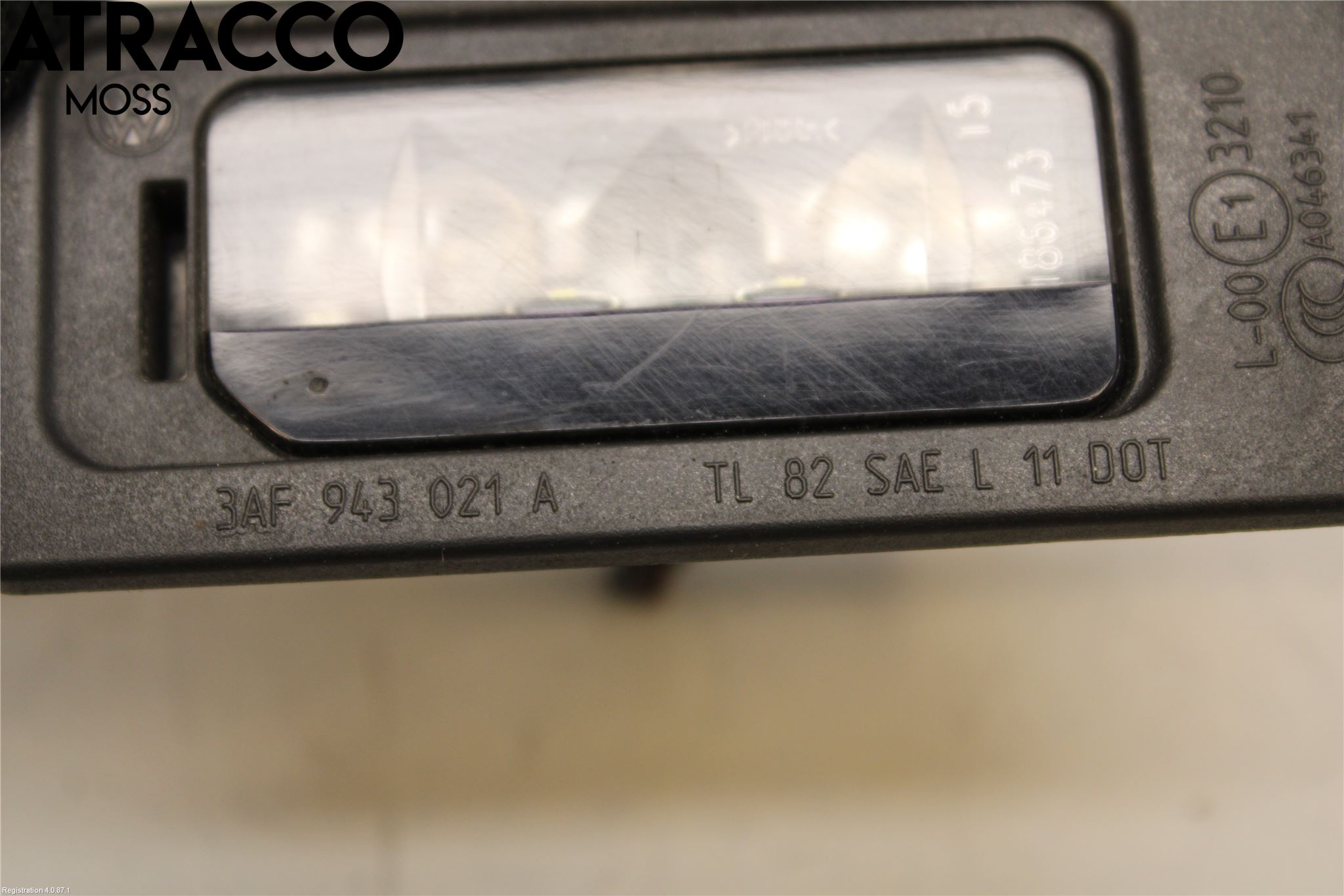 Volkswagen VW PASSAT 15-19 Skilt Belysning