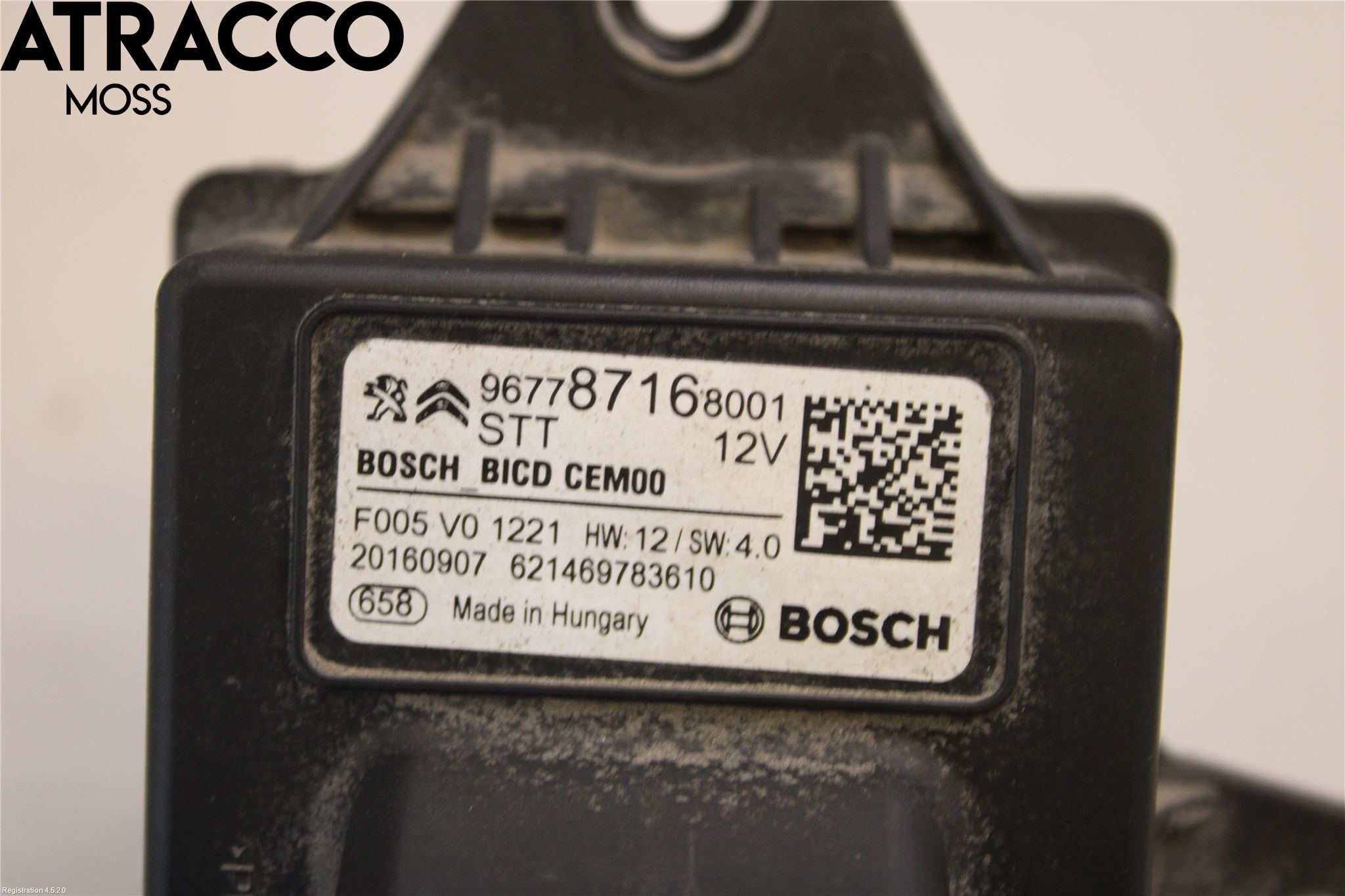 Peugeot 308 14-21 Rele Start