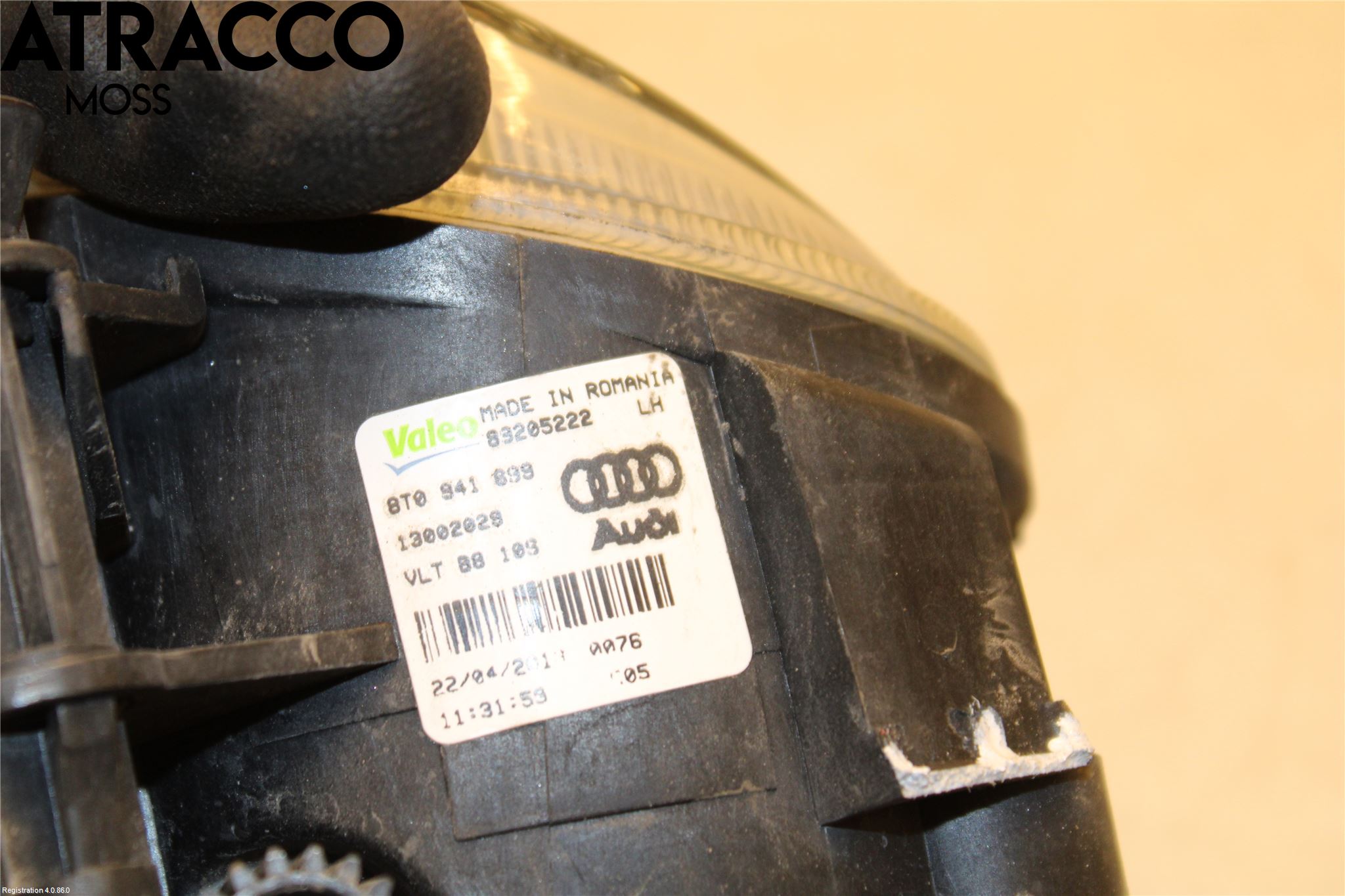 Audi A4 ALLROAD 09-16 Frontlykt-Kurve-Tåkelys