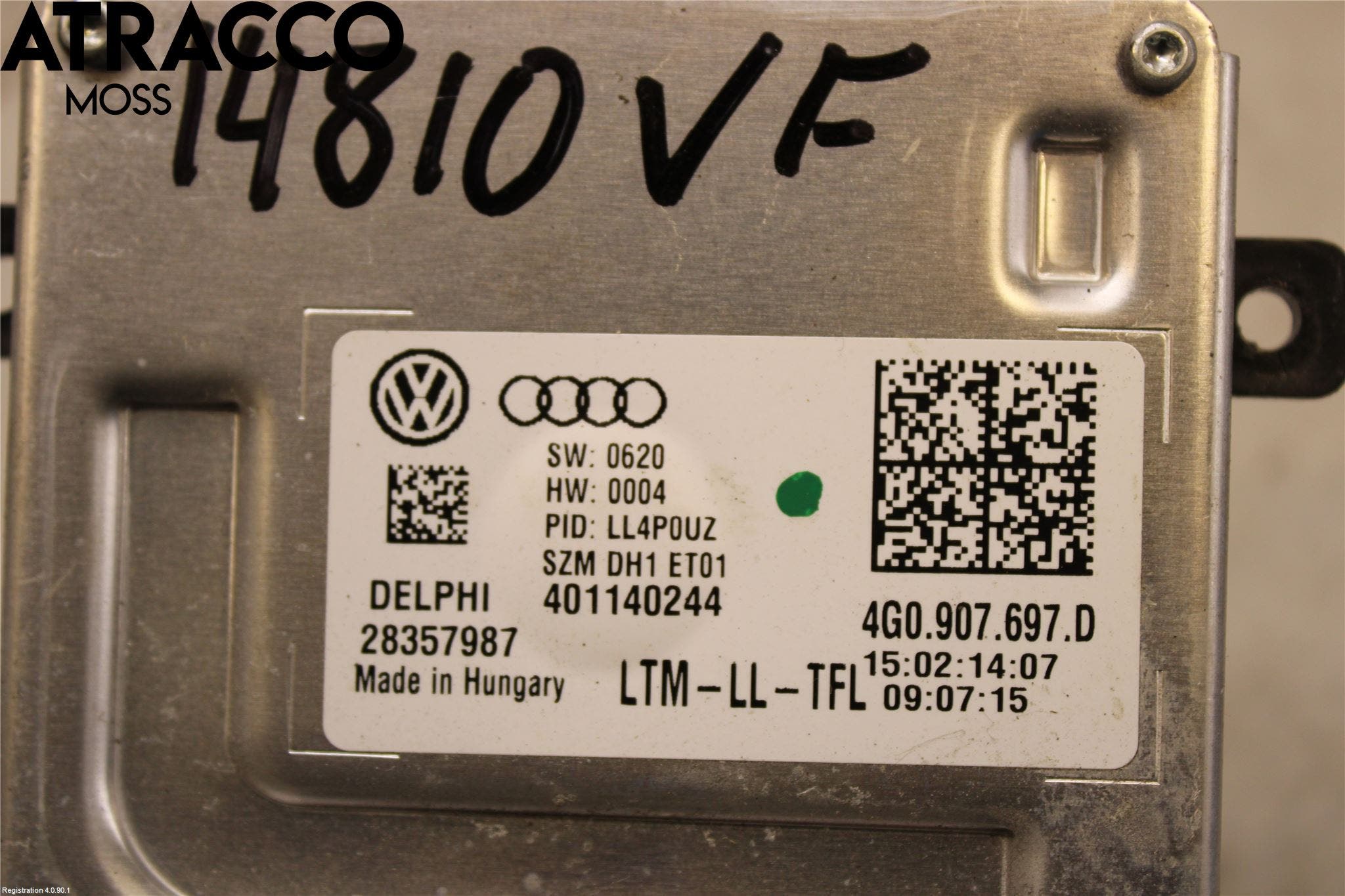Audi A4 12-15 Styreenhet Xenon