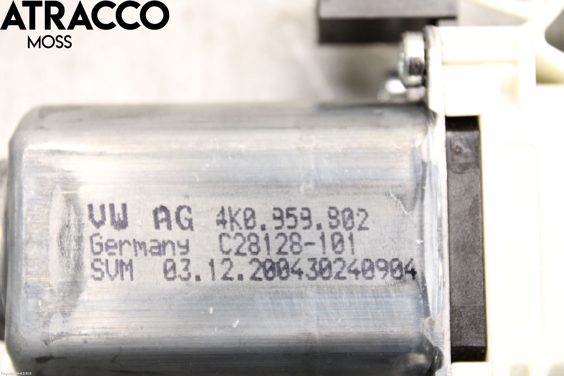 Audi E-TRON, S GE 19- Vindusheismotor