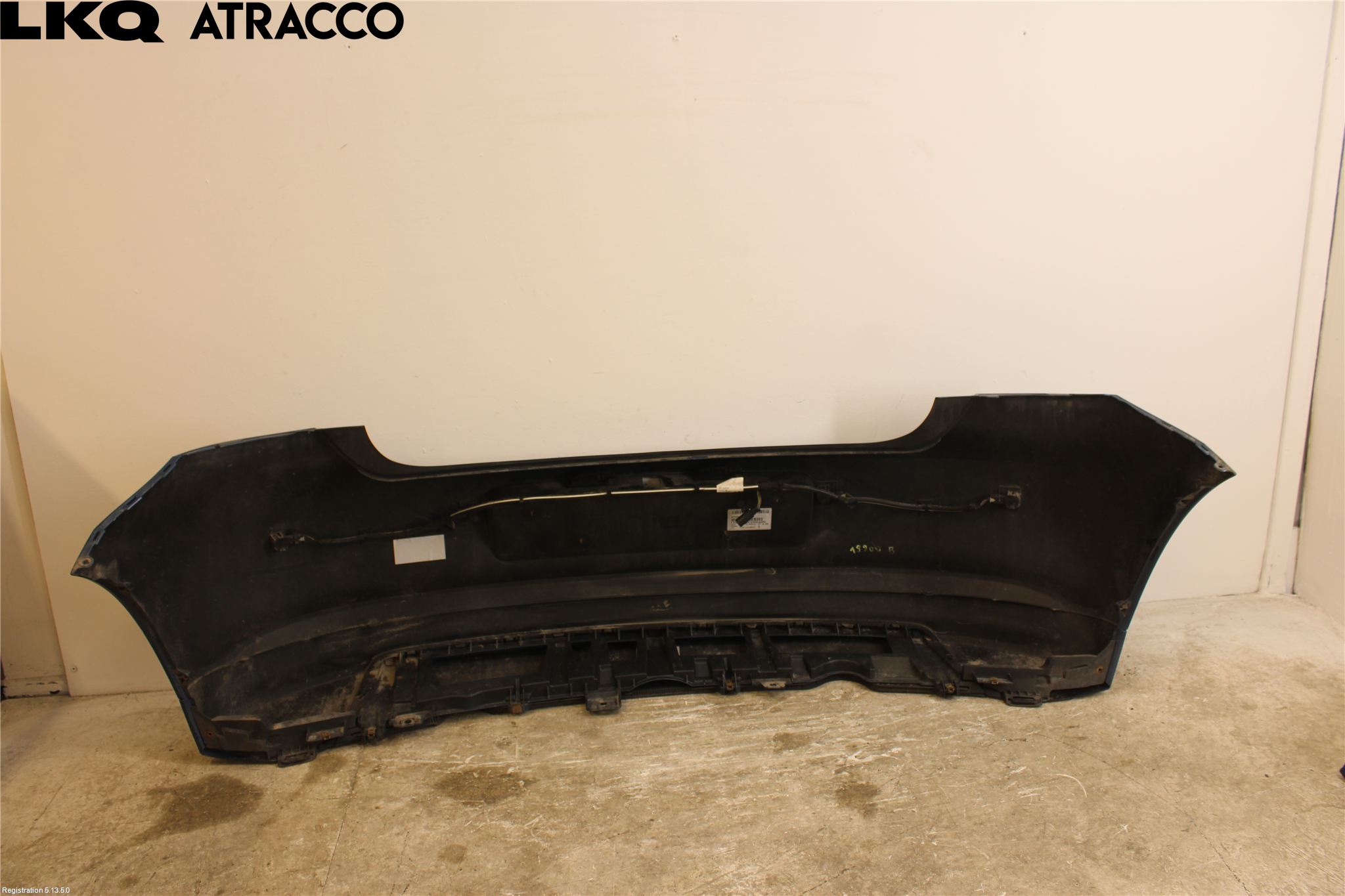 Volkswagen VW POLO 10-17 Støtfanger Bak