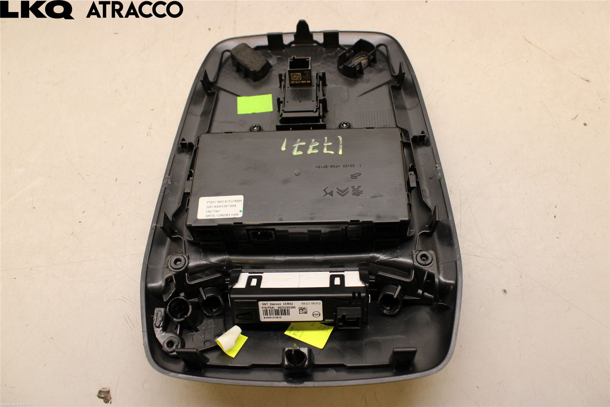 Peugeot 2008/E-2008 20- Bryter Varsel (Nødblink)