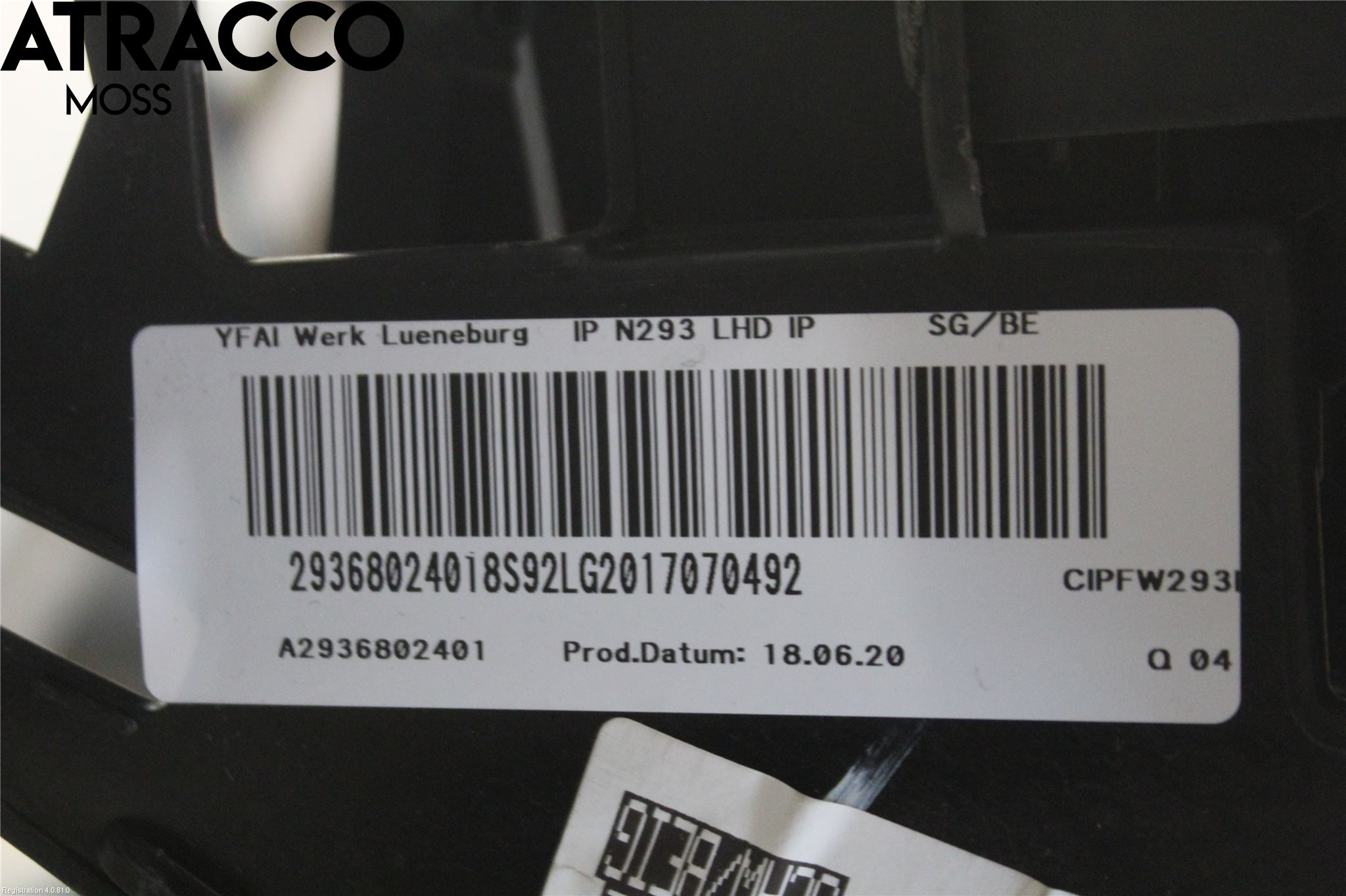 Mercedes-Benz MB EQC (N293) 20- Dashbord