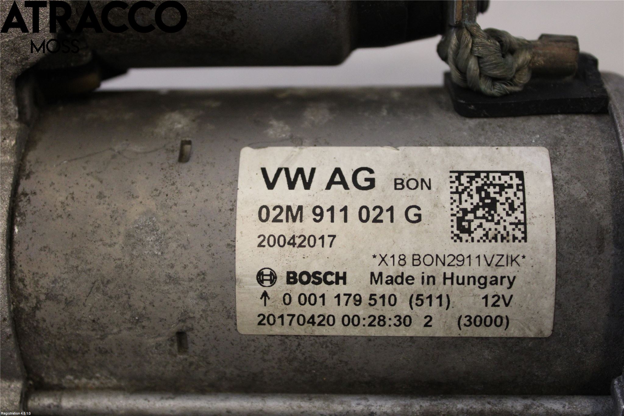 Volkswagen VW UP! / E-UP! Startmotor