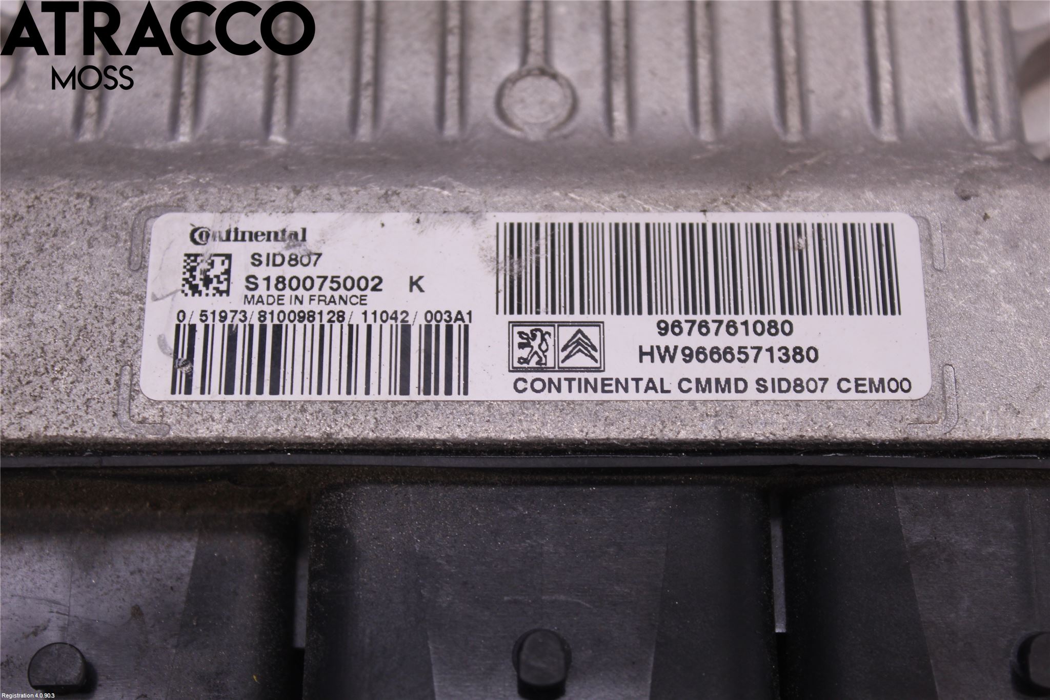 Peugeot 3008 09-16 Styreenhet Innsprøytning