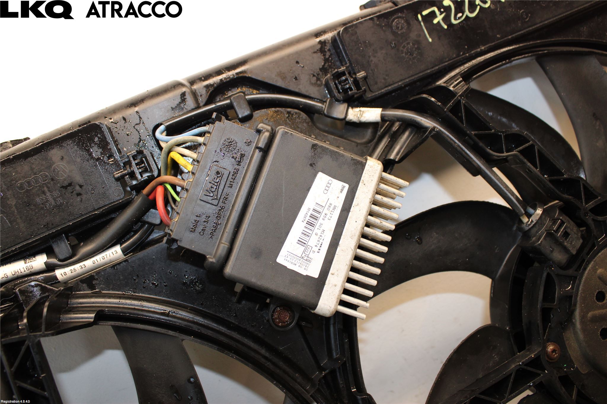 Audi A4 12-15 Kjølevifte Elektrisk