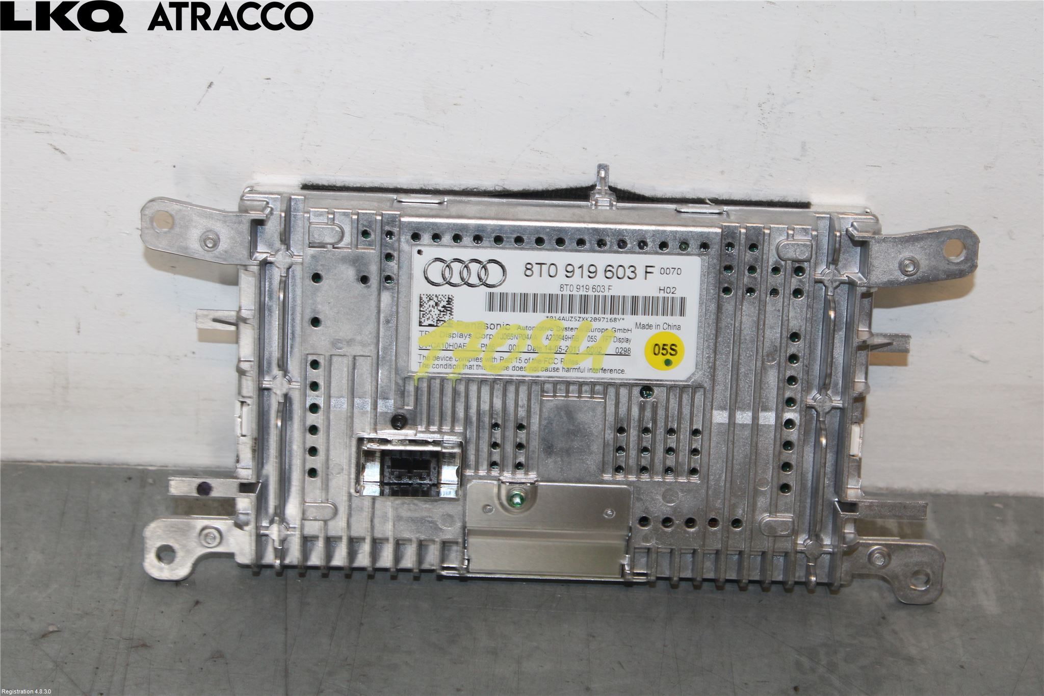 Audi A4/S4 08-11 Multifunktionsdisplay