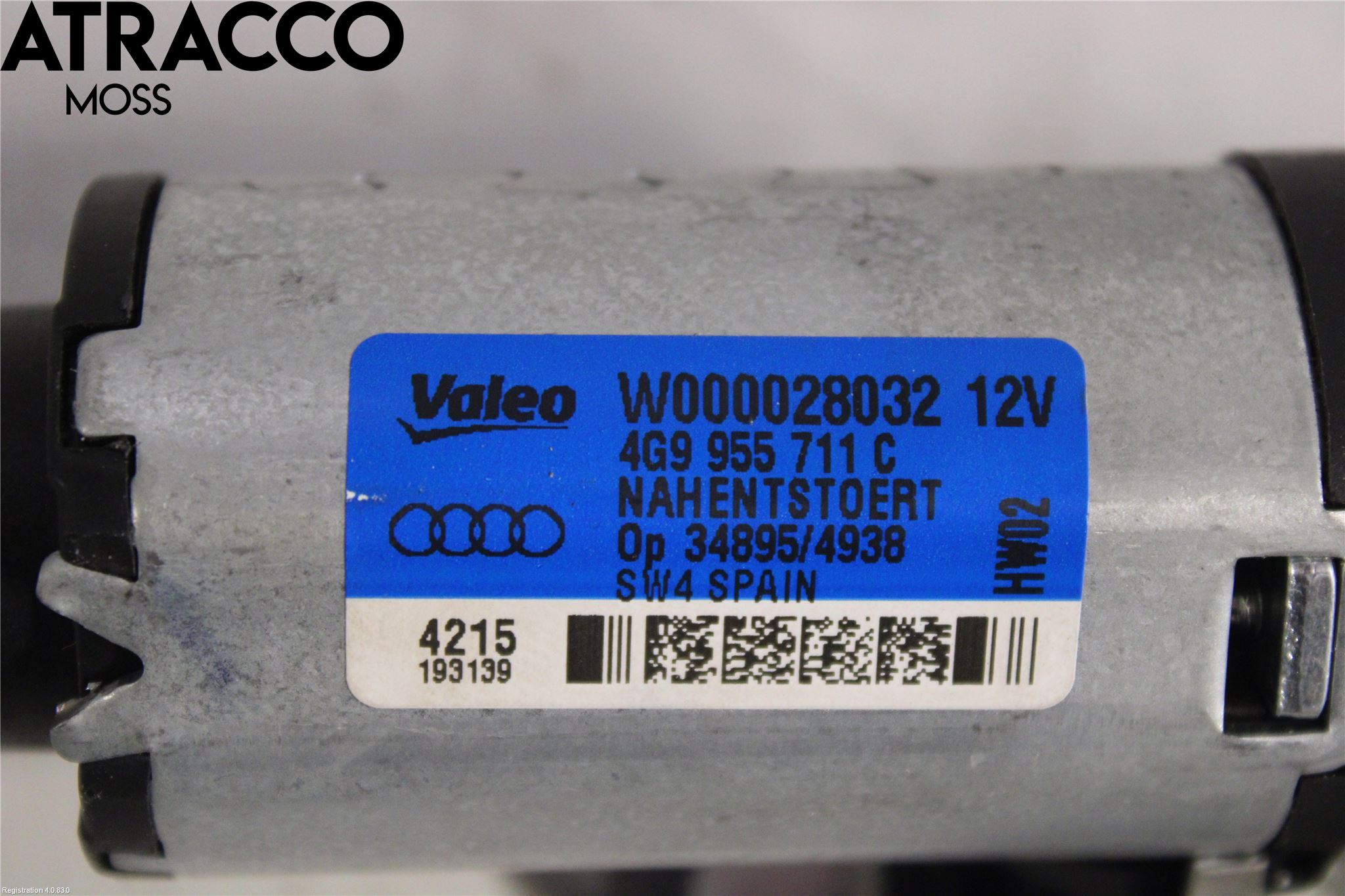 Audi A1/S1 11-18 Viskermotor Bakluke