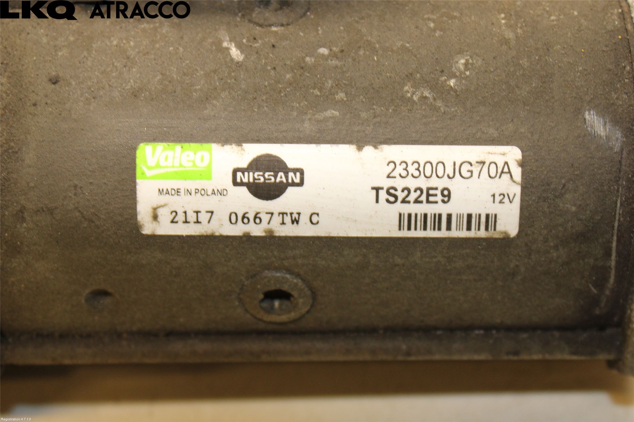 Nissan X-TRAIL 08-14 Startmotor Diesel