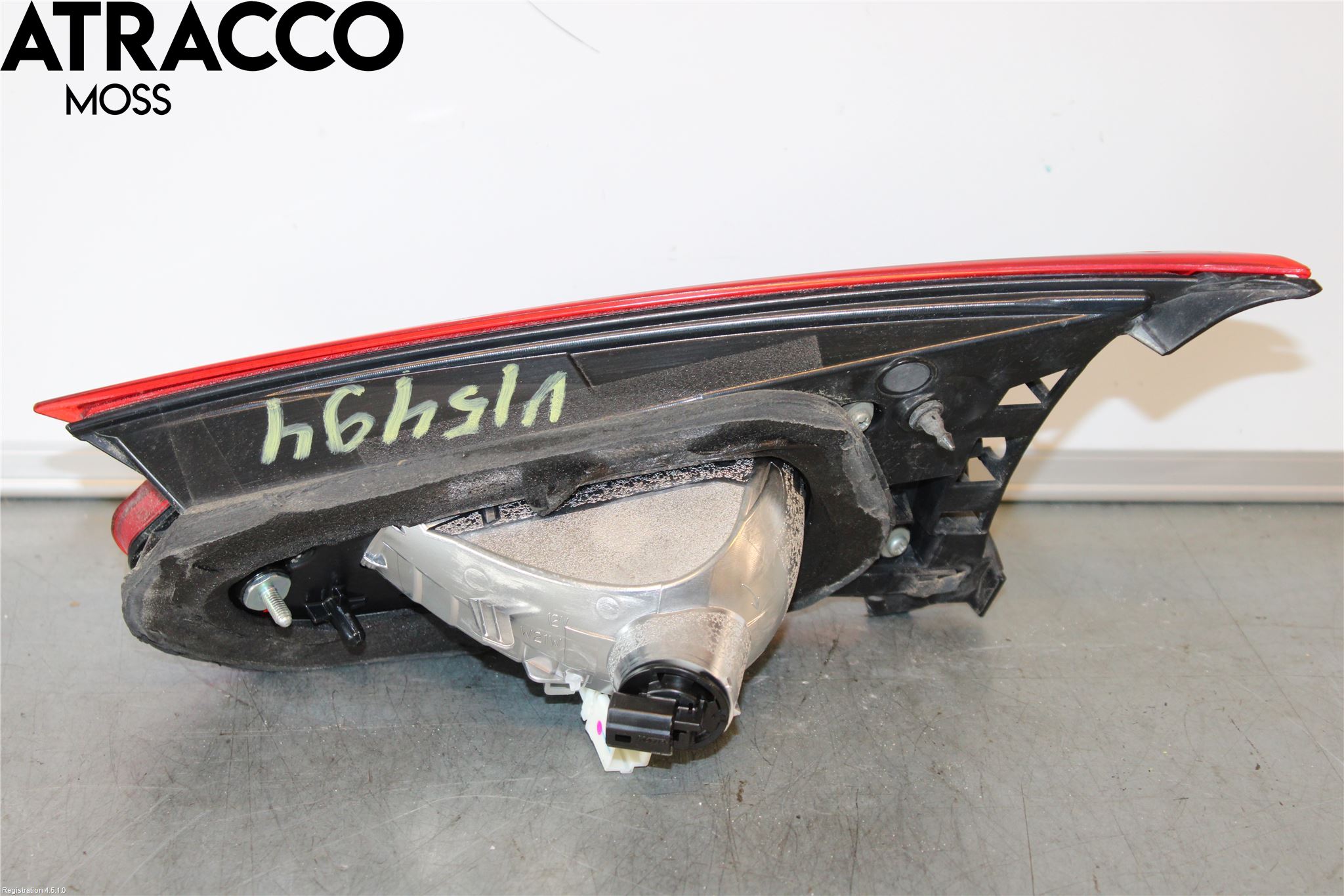 Mazda 3 III 14-19 Baklykt Venstre  På Luke(Indre