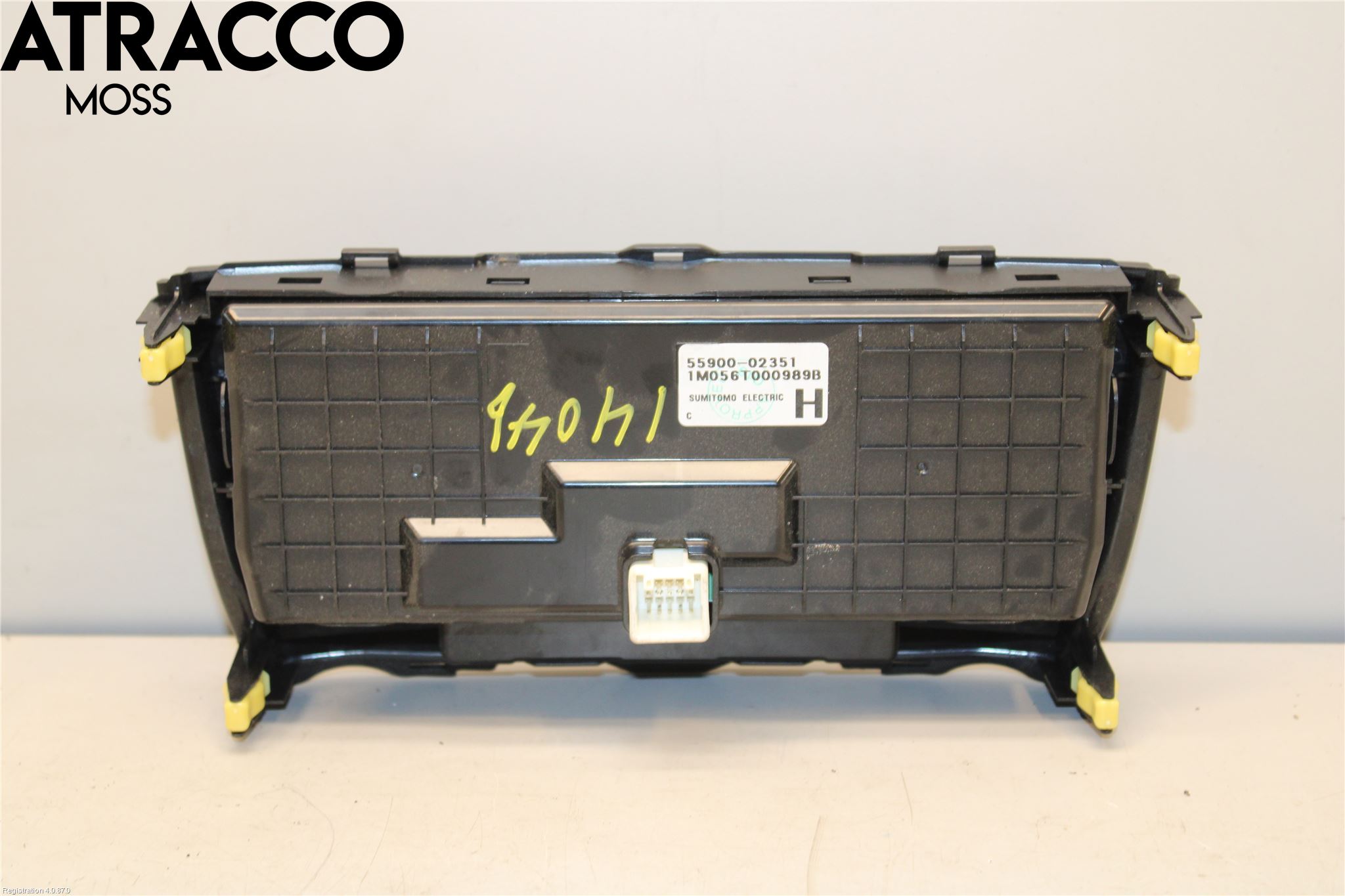 Toyota AURIS 10-12 Varme Ac Betjening-Display