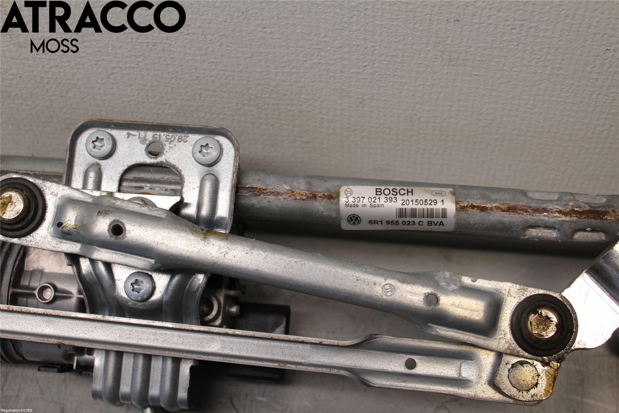 Volkswagen VW POLO 10-17 Viskermotor Frontrute