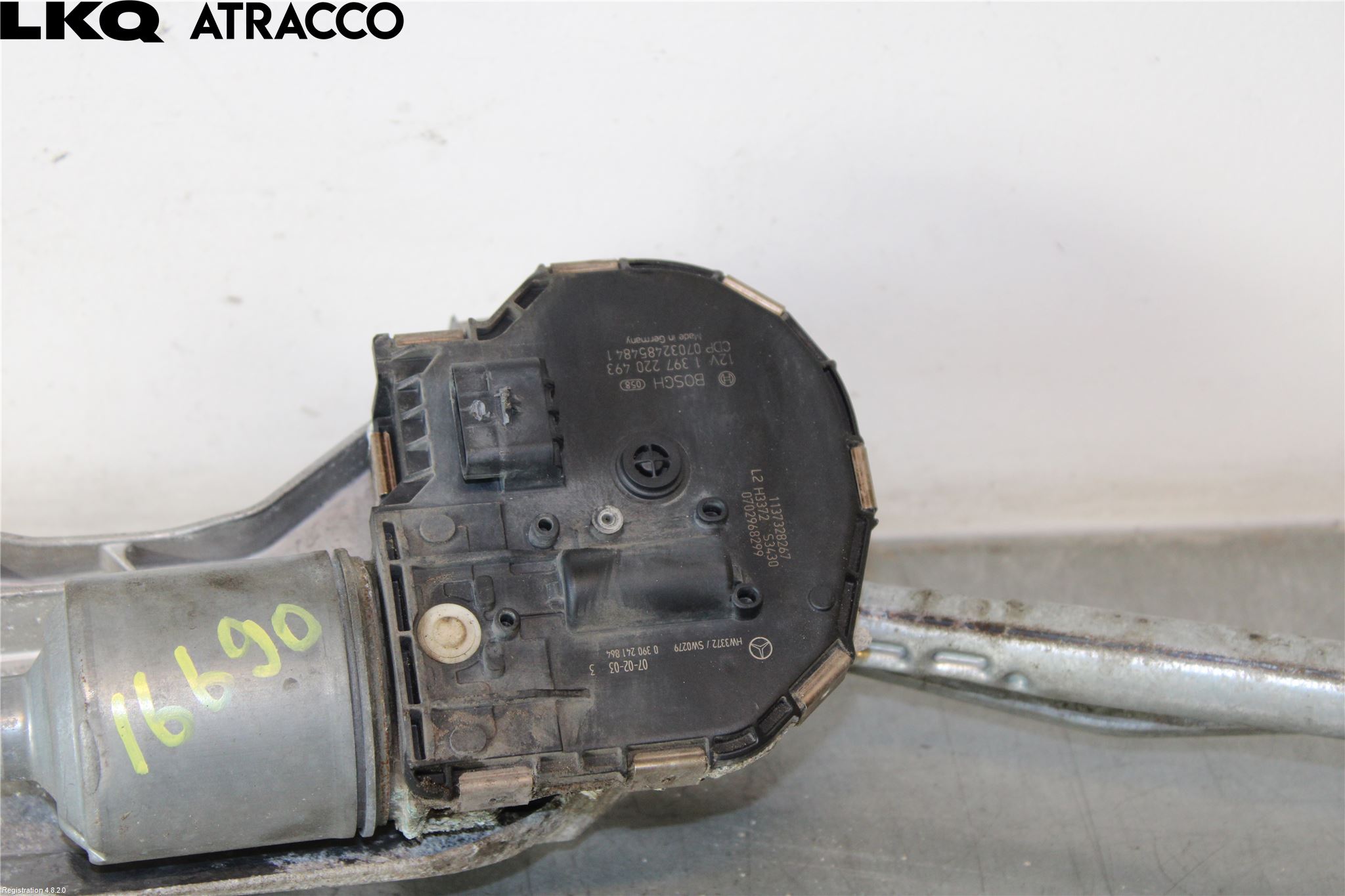 Mercedes-Benz MB E-KLASS (W211) 02-09 Viskermotor Frontrute