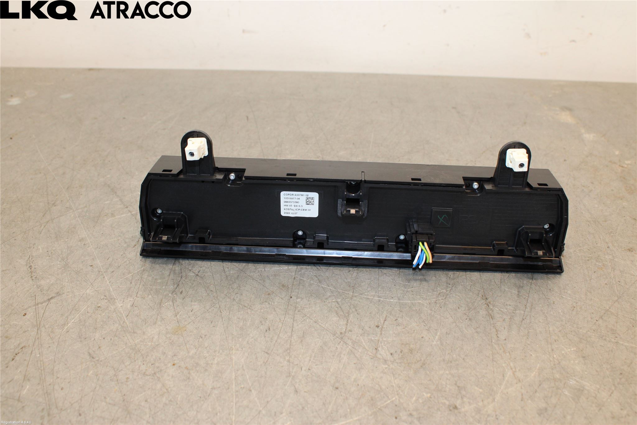 Citroen C4/E-C4 C4X/E-C4X III 21- Varme Ac Betjening-Display