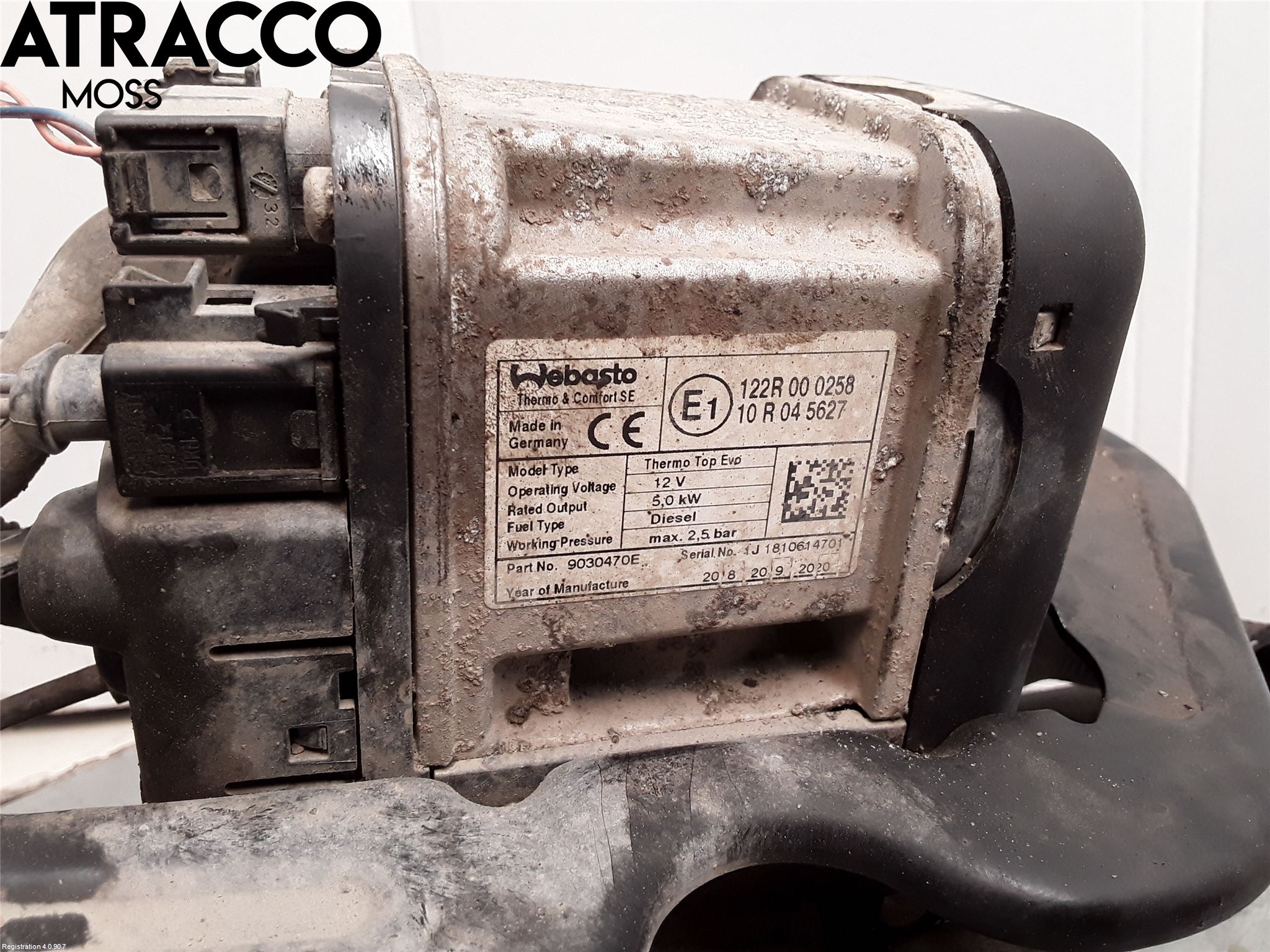 Volkswagen VW CRAFTER II / E-CRAFTER 17- Varmeapparat Register Komplett