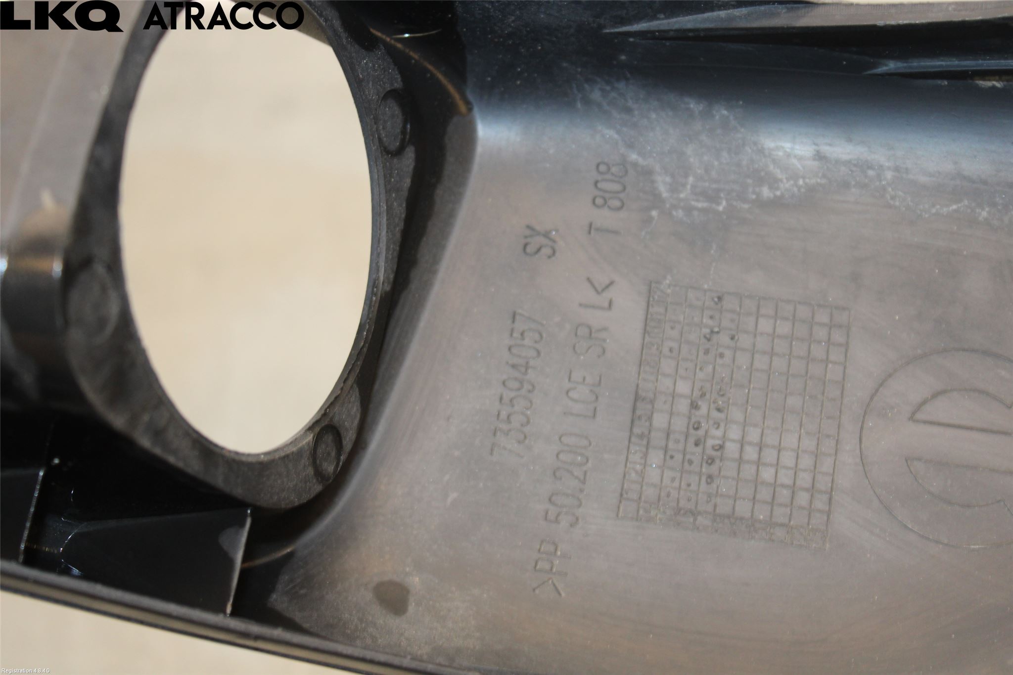 Fiat DOBLO CARGO Frontlykt Kurve-Tåkelys Ramme