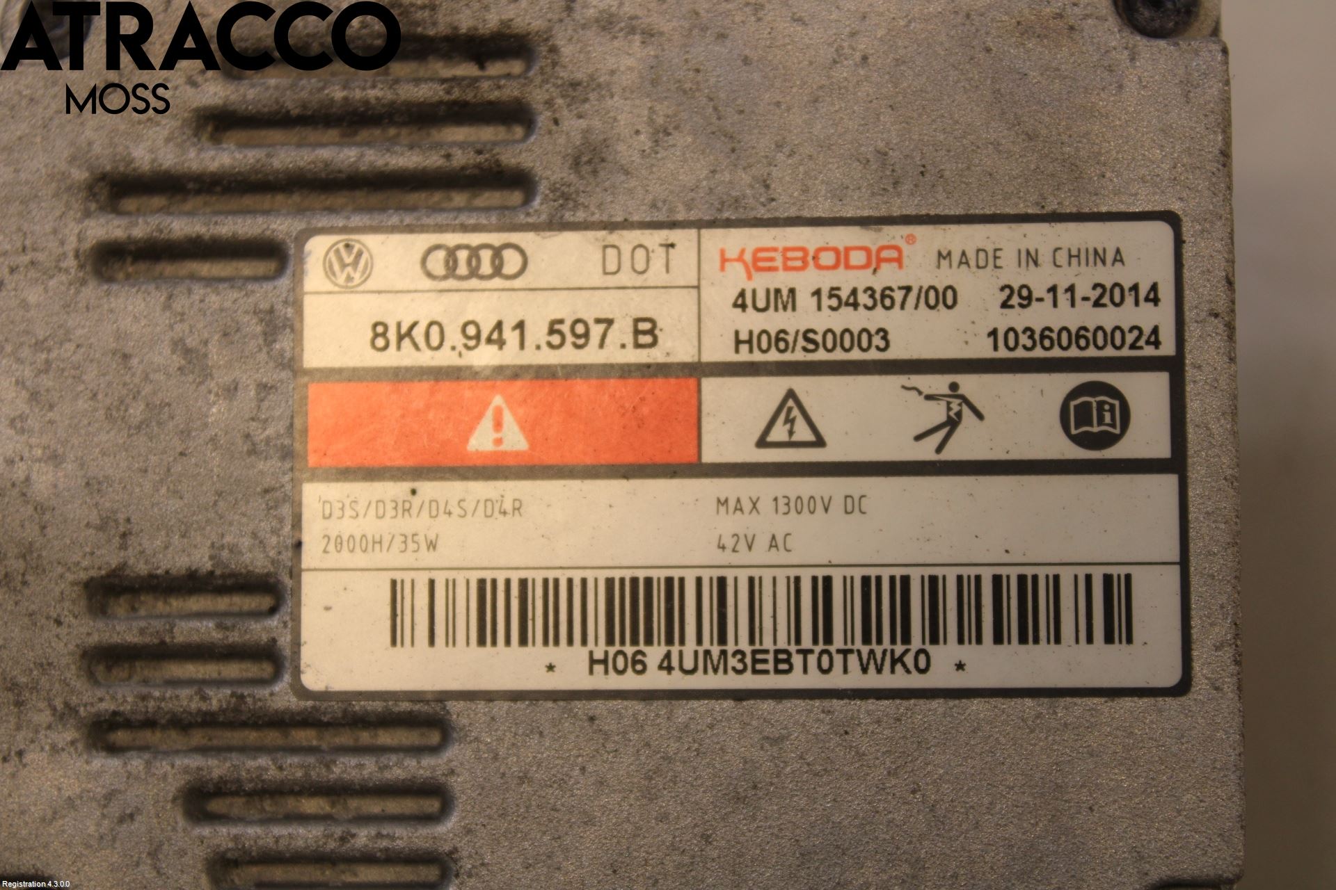 Audi Q5 09-16 Styreenhet Xenon