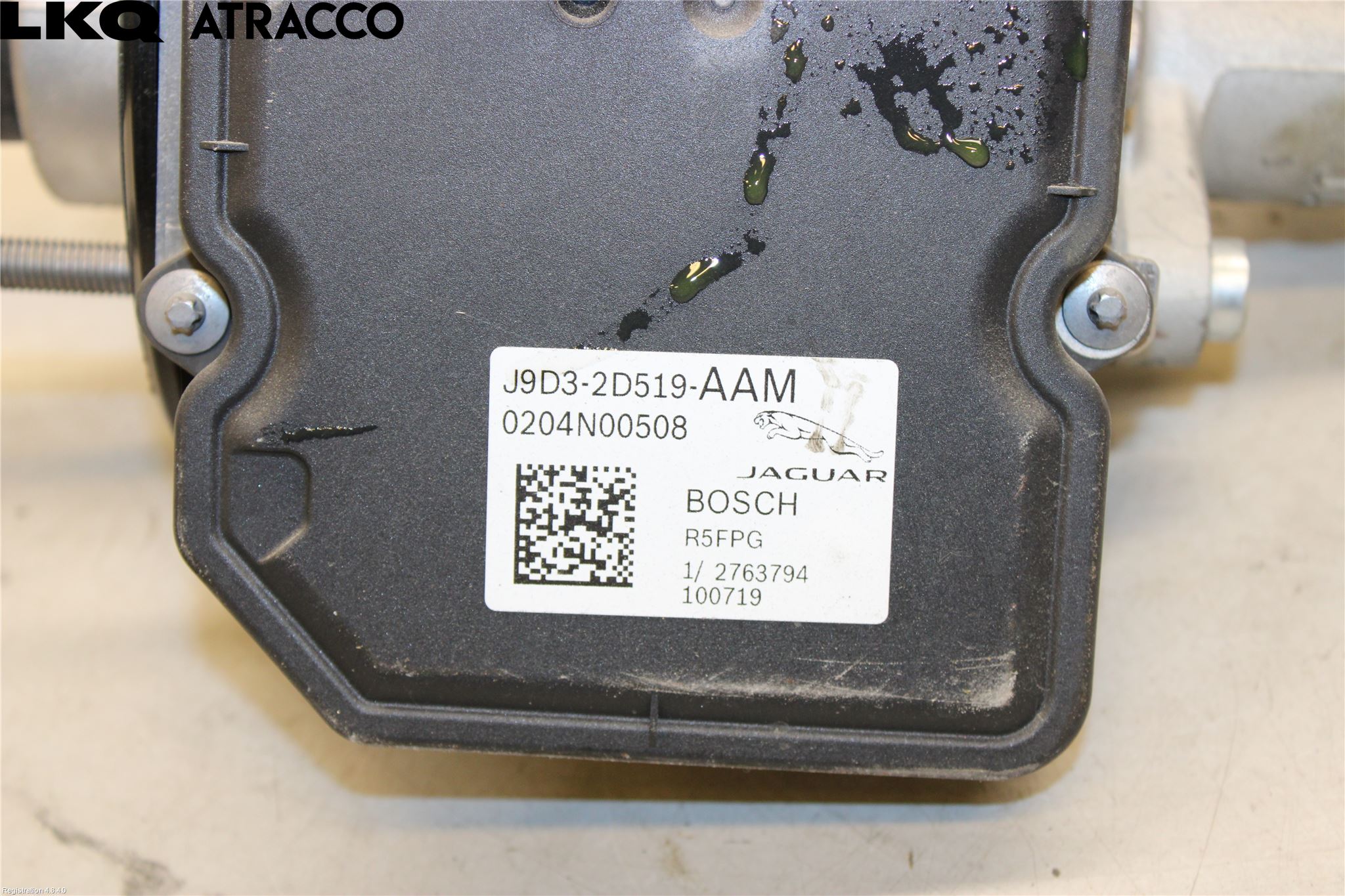 Jaguar I-PACE 18- Bremsekraftregulator