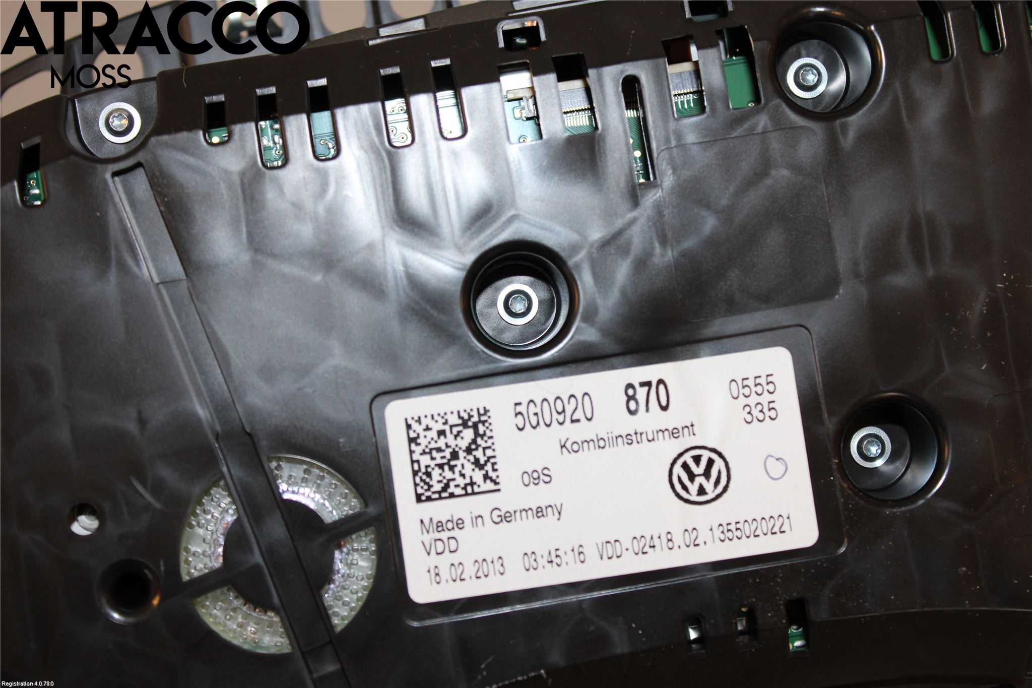 Volkswagen VW GOLF / E-GOLF VII 13-20 Instr Kombinert