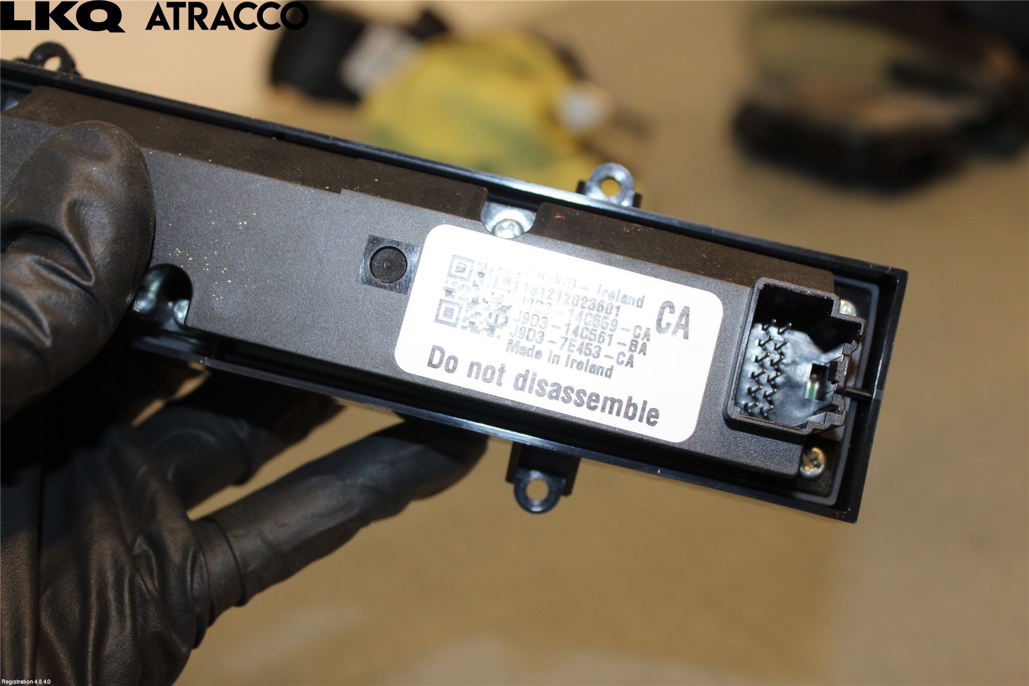 Jaguar I-PACE 18- Bryter Gearkasse