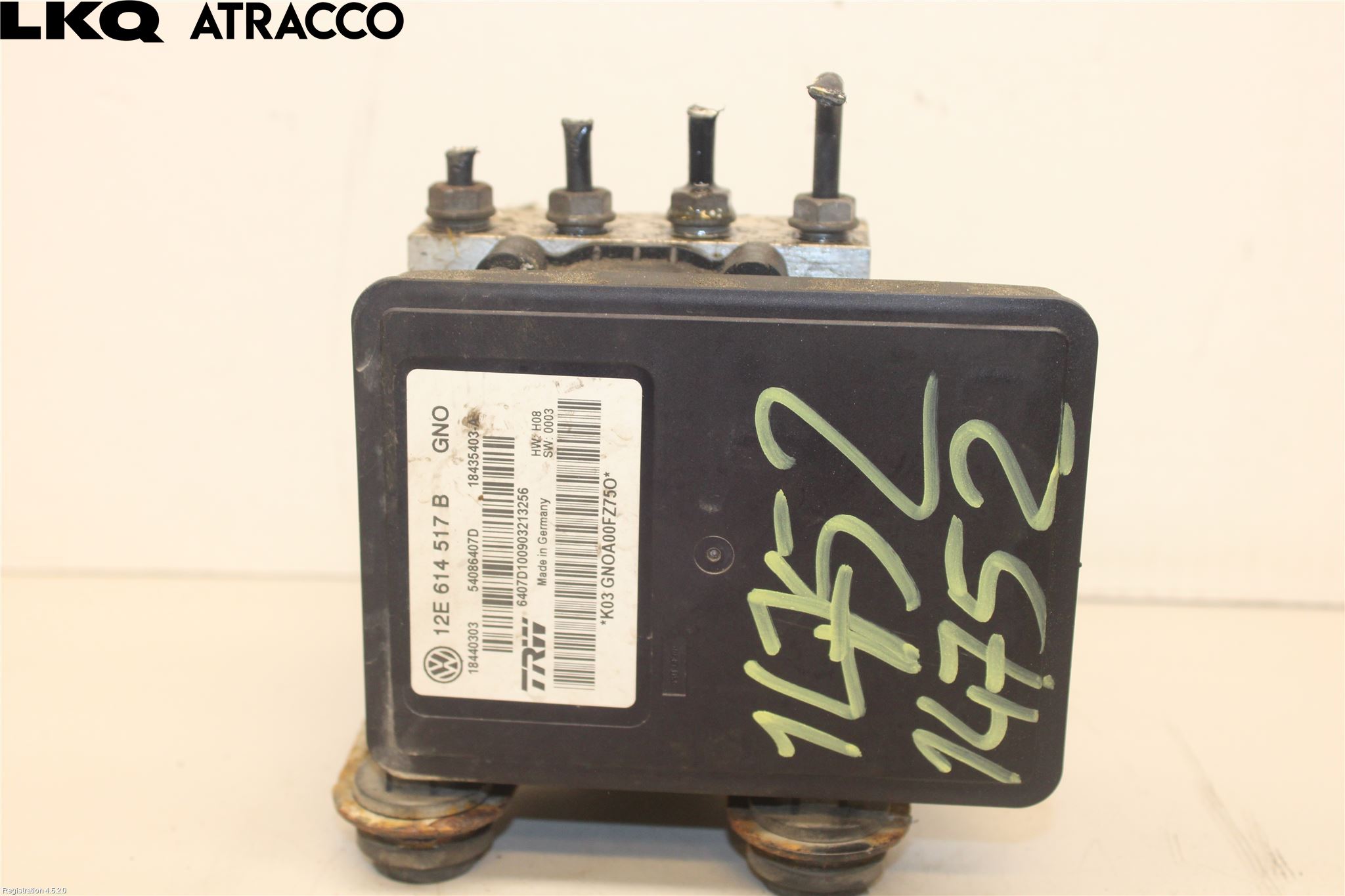 Volkswagen VW UP! / E-UP! Abs Hydraulikkaggregat