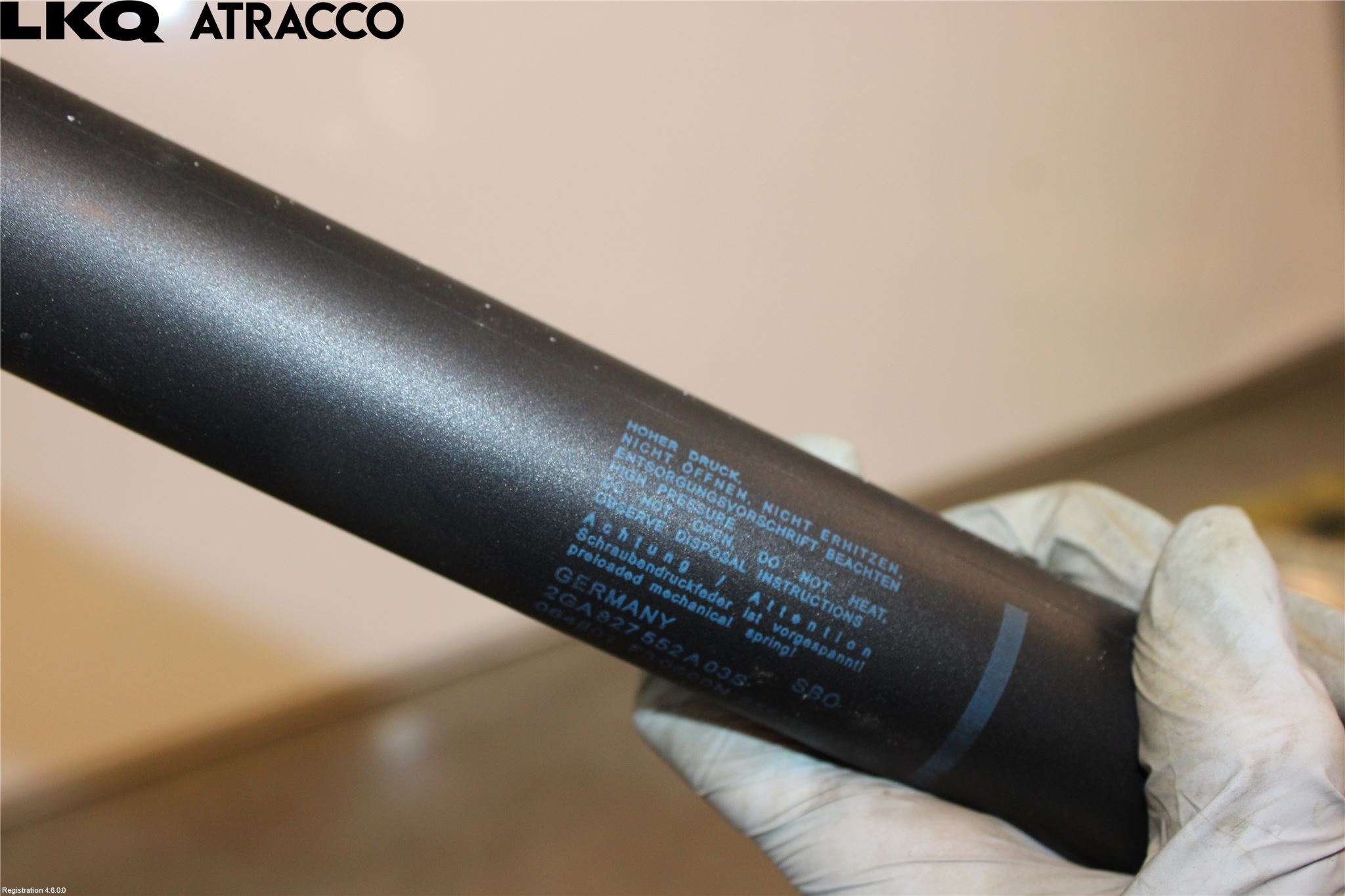 Volkswagen VW T-ROC 18- Bakluke Demper-Gassfjær