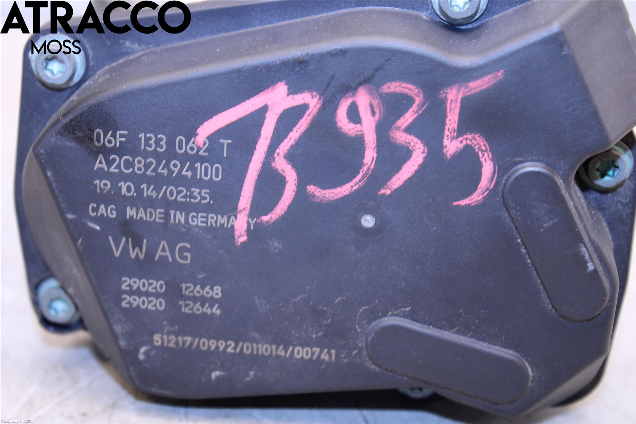 Audi A4/S4 08-11 Inns Spjeldhus