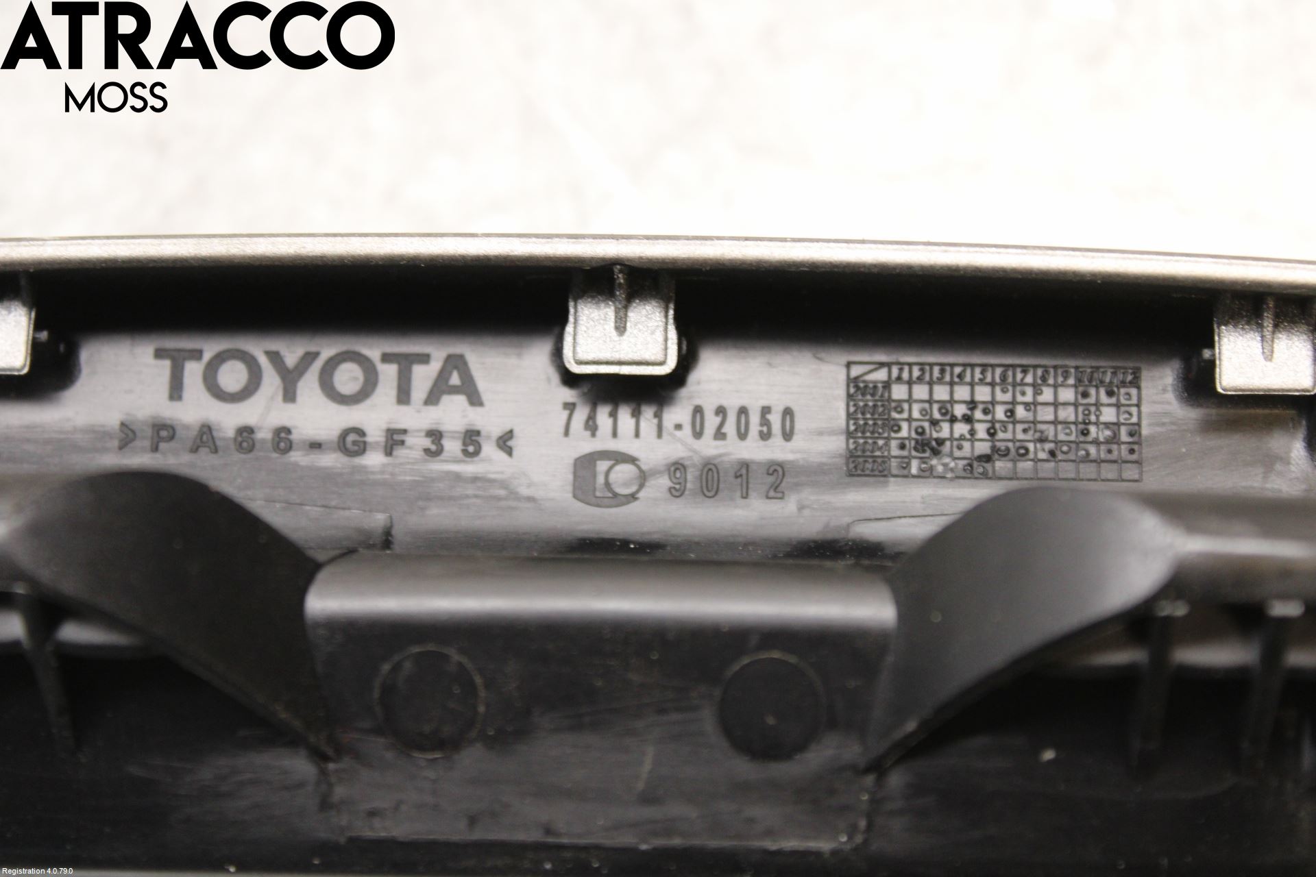 Toyota COROLLA 02-07 Innr Øvrig