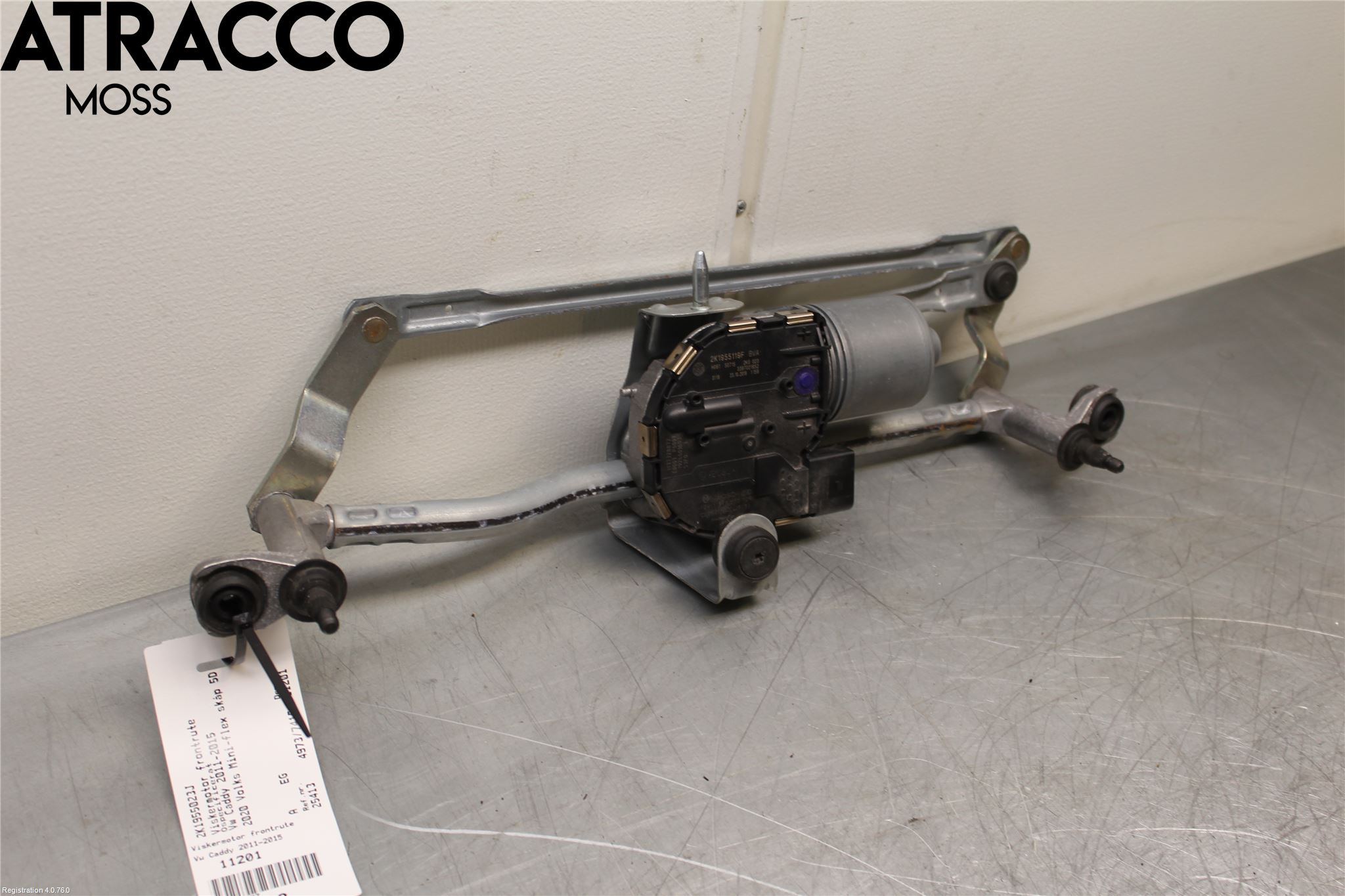 Volkswagen VW CADDY 16-20 Viskermotor Frontrute