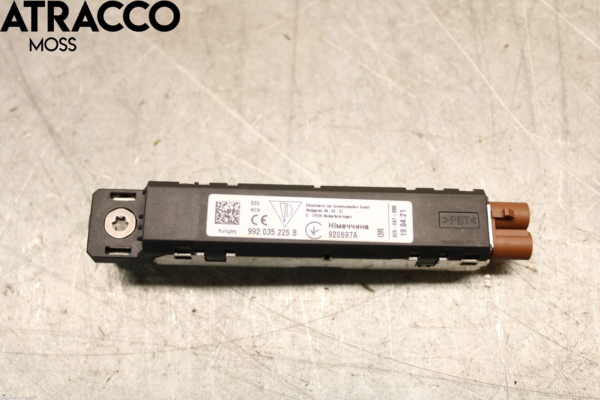 Porsche TAYCAN 20- Stereo Antenneforsterker