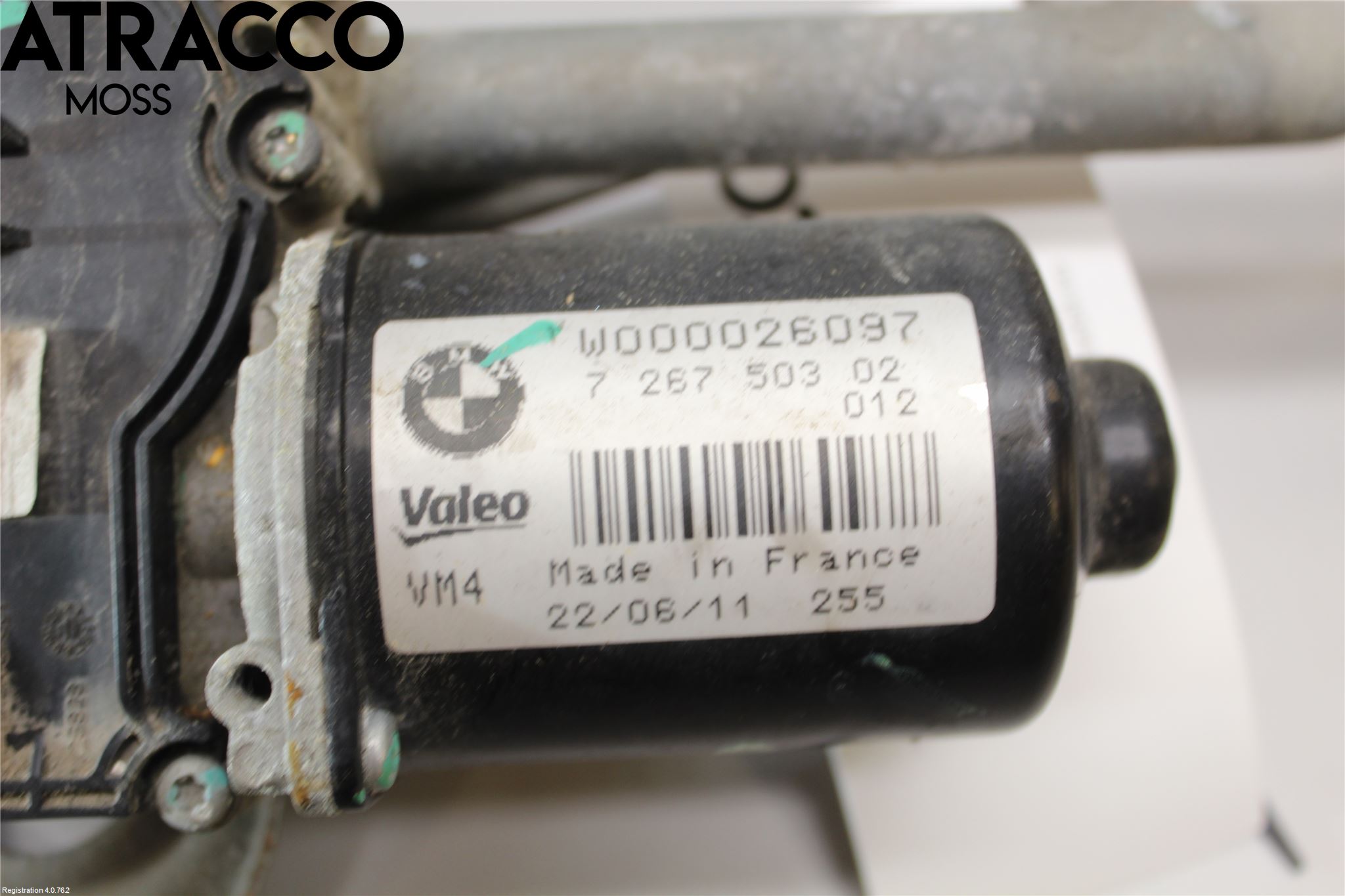 BMW 1 F20/F21 11-19 Viskermotor Bakluke