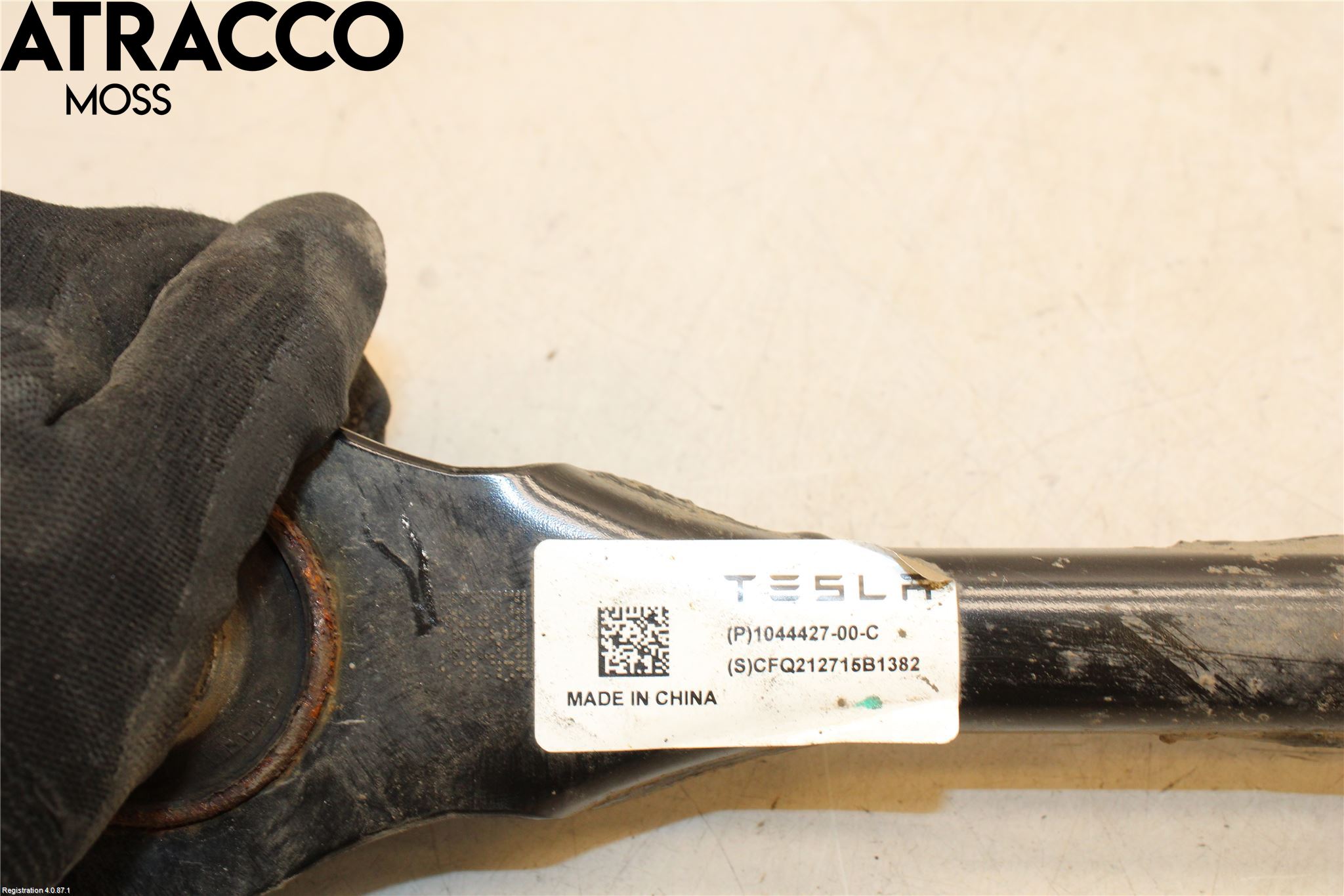 Tesla MODEL 3 17- Bærearm Bak Høyre Øvre