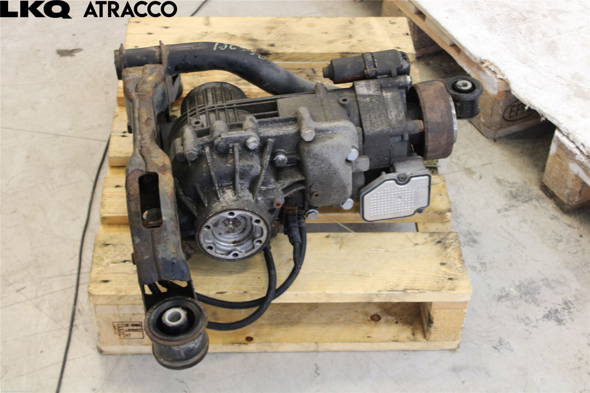 Volkswagen VW TRANSP/CARAVELLE (T5) 04-15 Bakaksel Kardang Bak -Diff