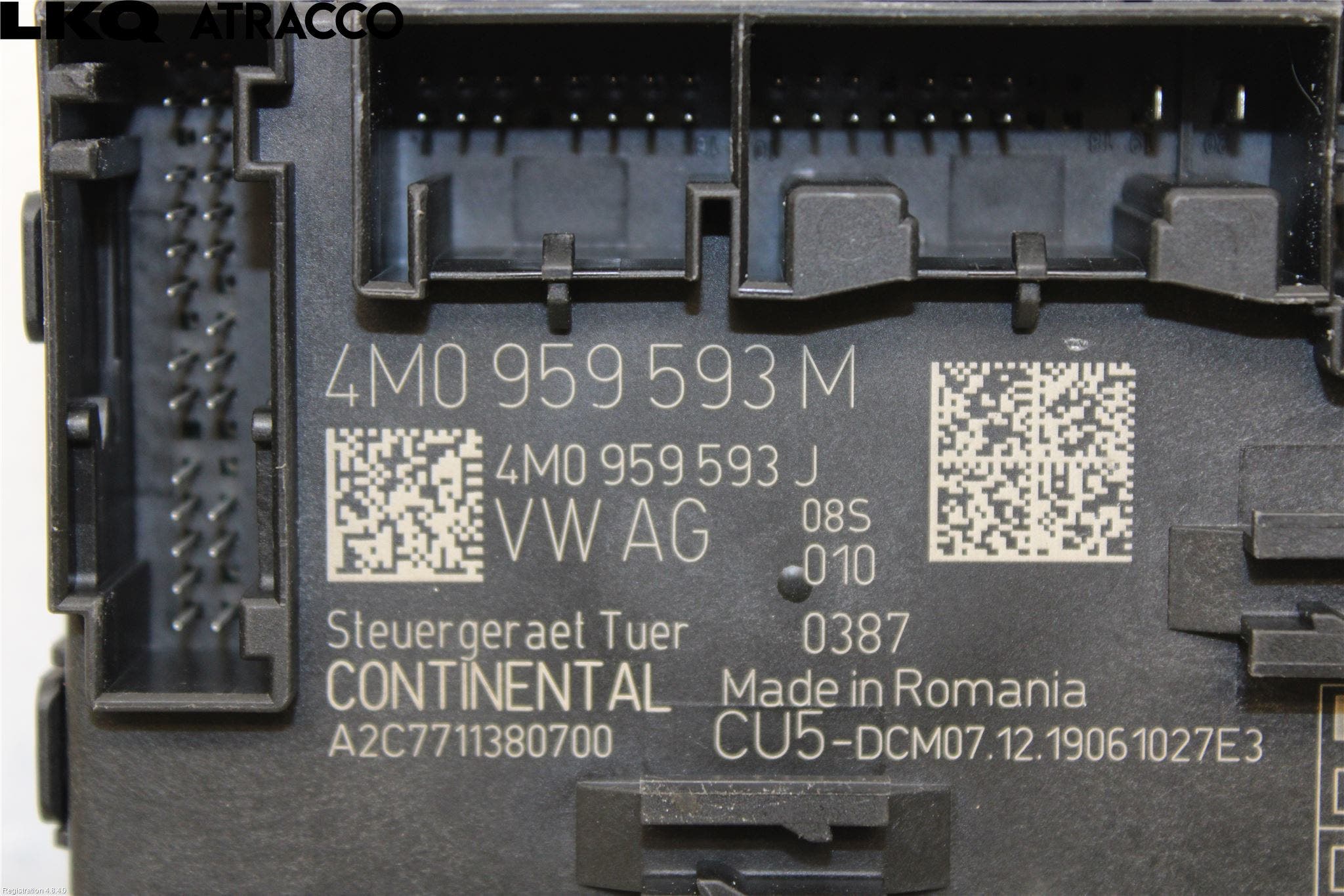 Audi E-TRON, S GE 19- Styreenhet Dør