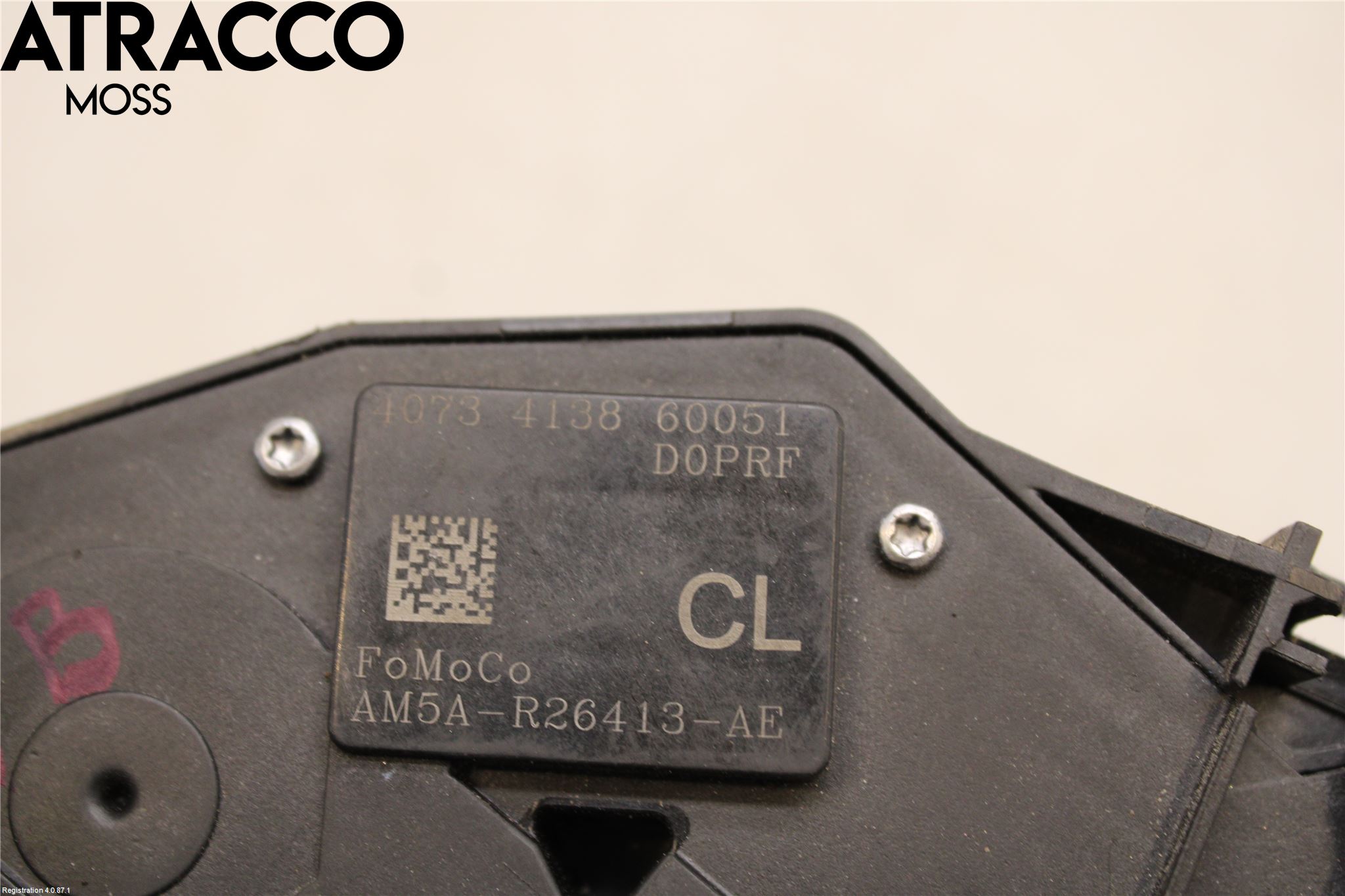 Ford FIESTA 13-17 Dørlås - Låsekasse