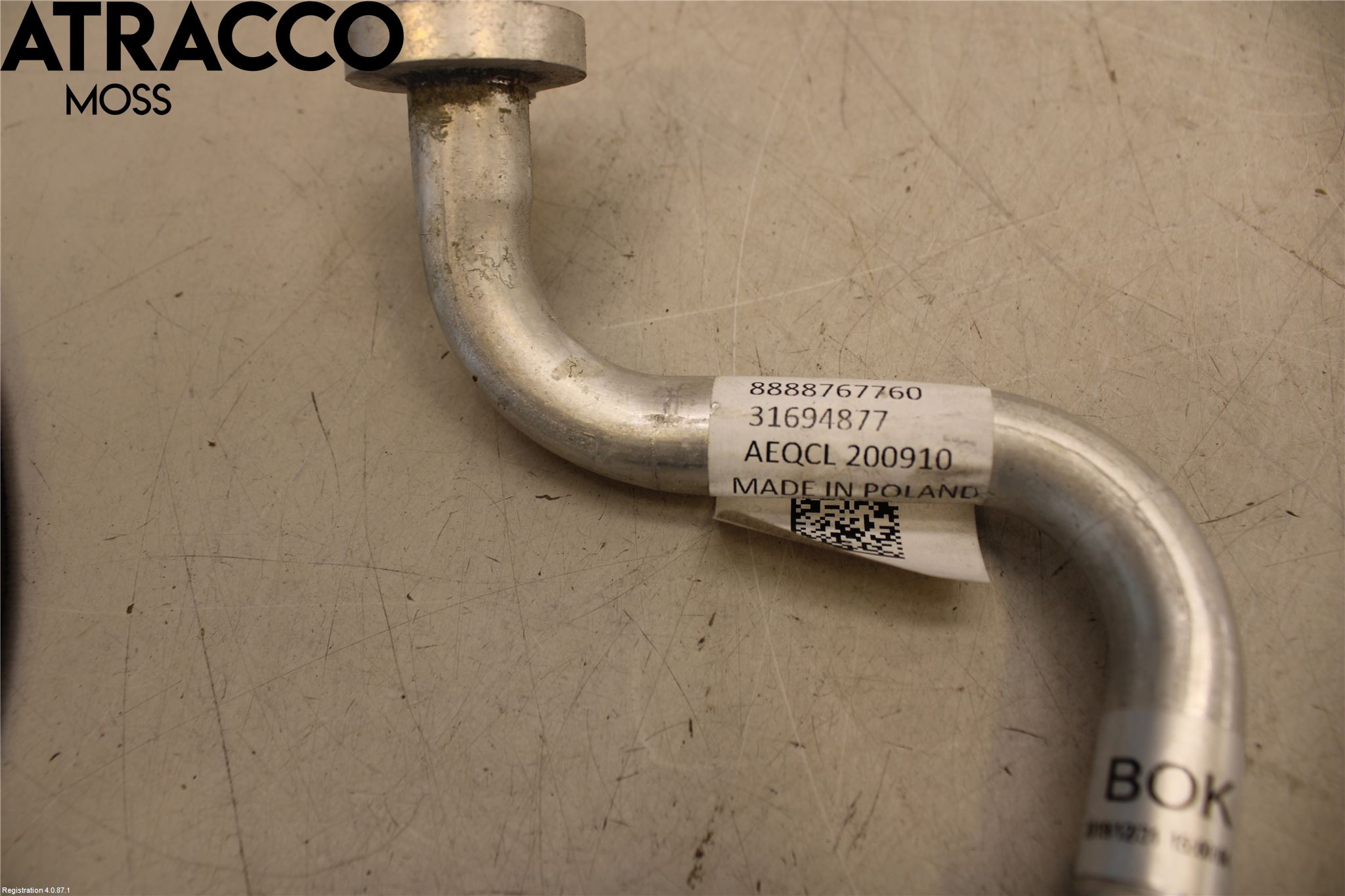 Volvo XC40/RECHARGE 18- Varme Ac Slange - Rør