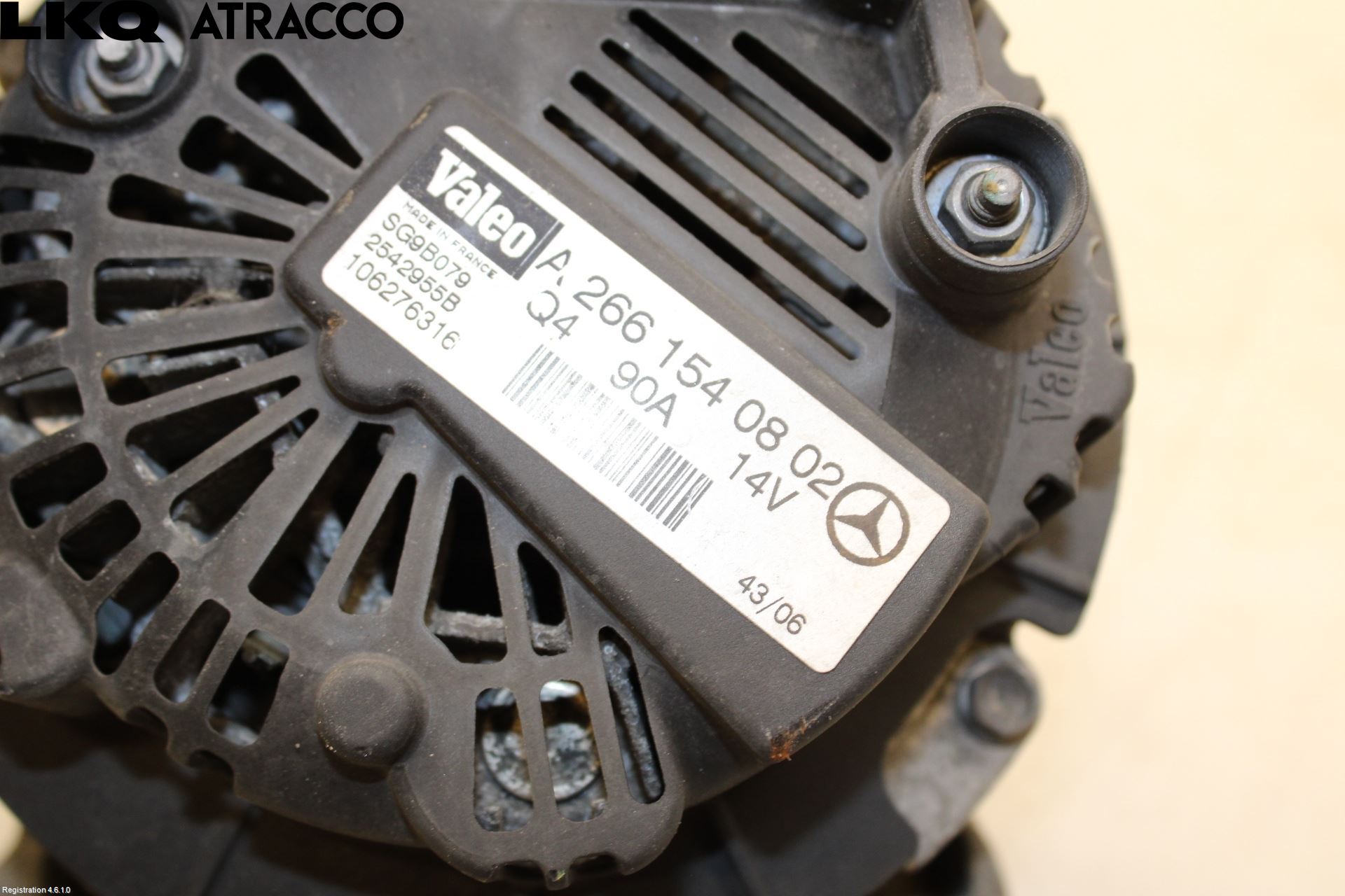 Mercedes-Benz MB A-KLASS (W169) 04-12 Dynamo