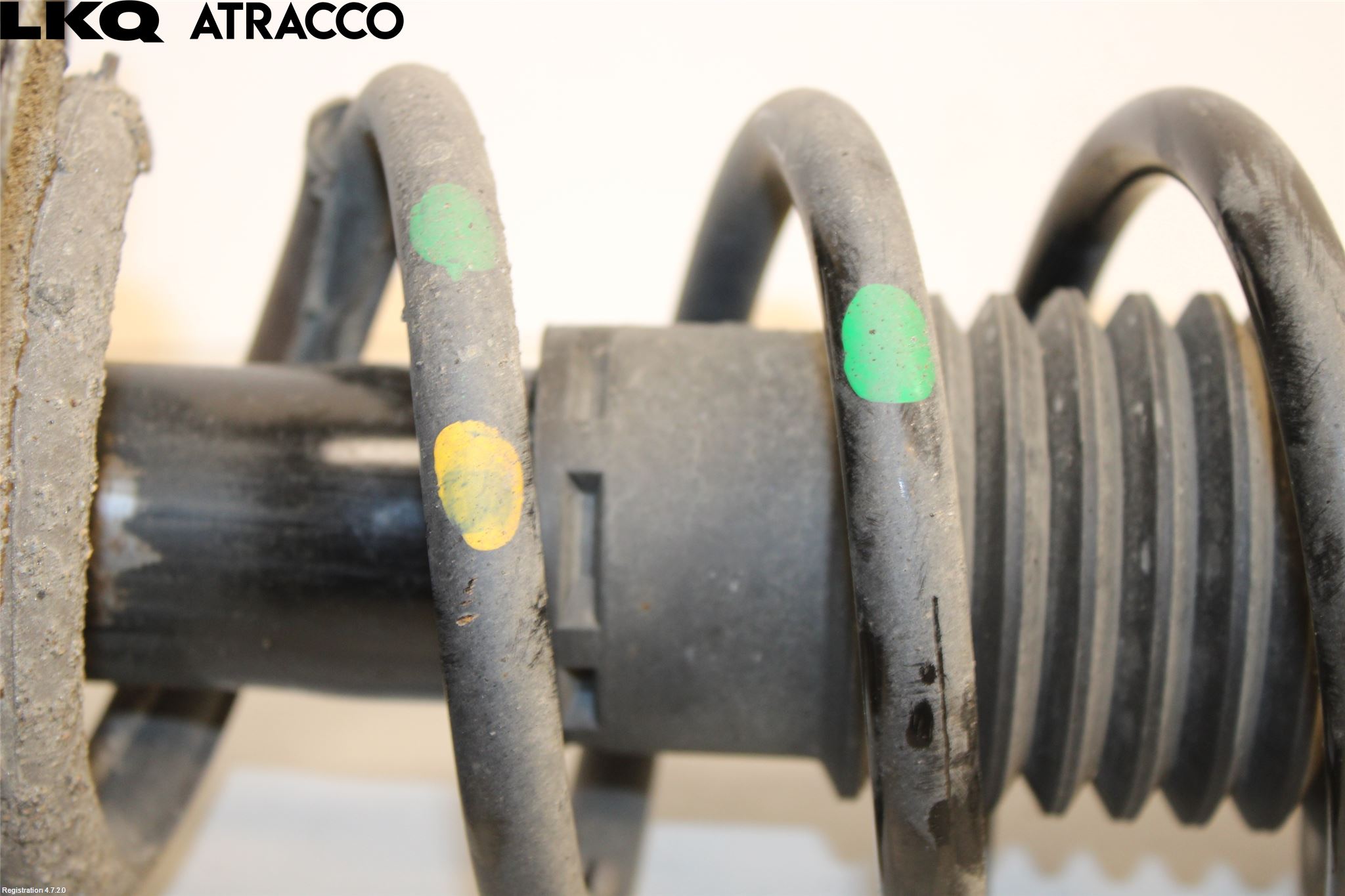 Biltillbehør-rekvisita Fjærbein Foran Høyre