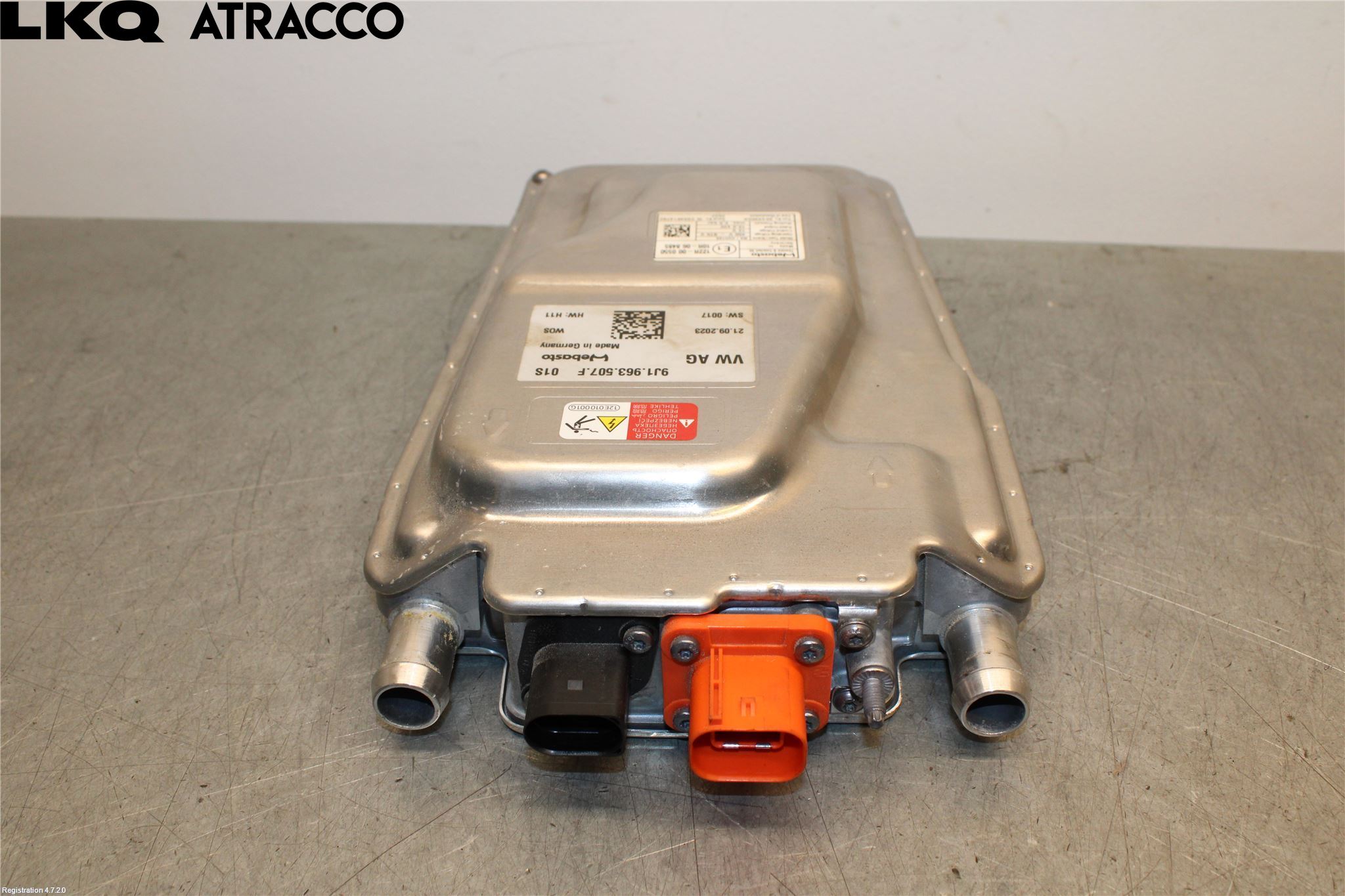 Porsche TAYCAN 20- Varmeapparat Register Komplett