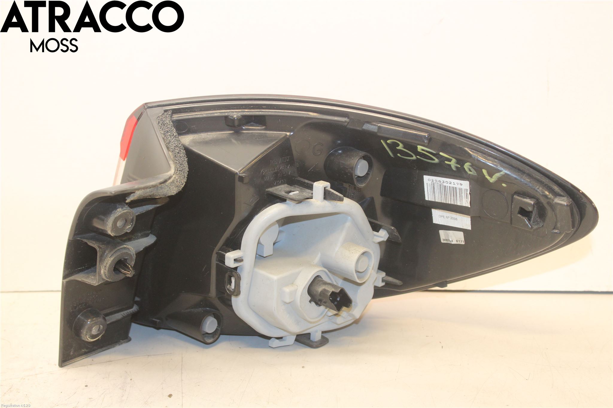 Renault CAPTUR 13-19 Baklykt Venstre